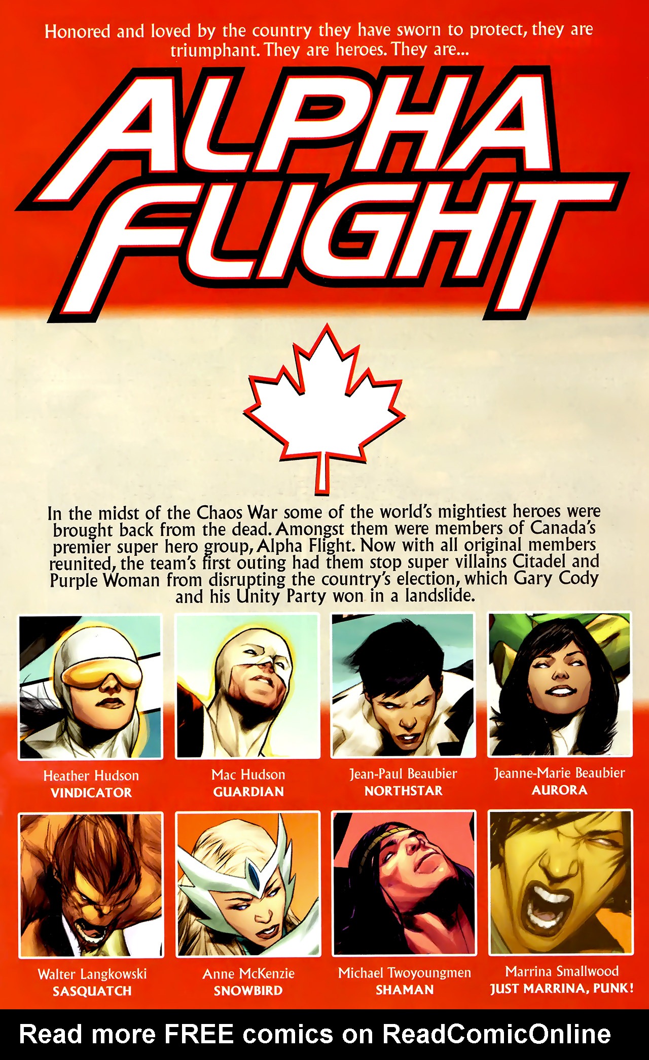Read online Alpha Flight (2011) comic -  Issue #1 - 3