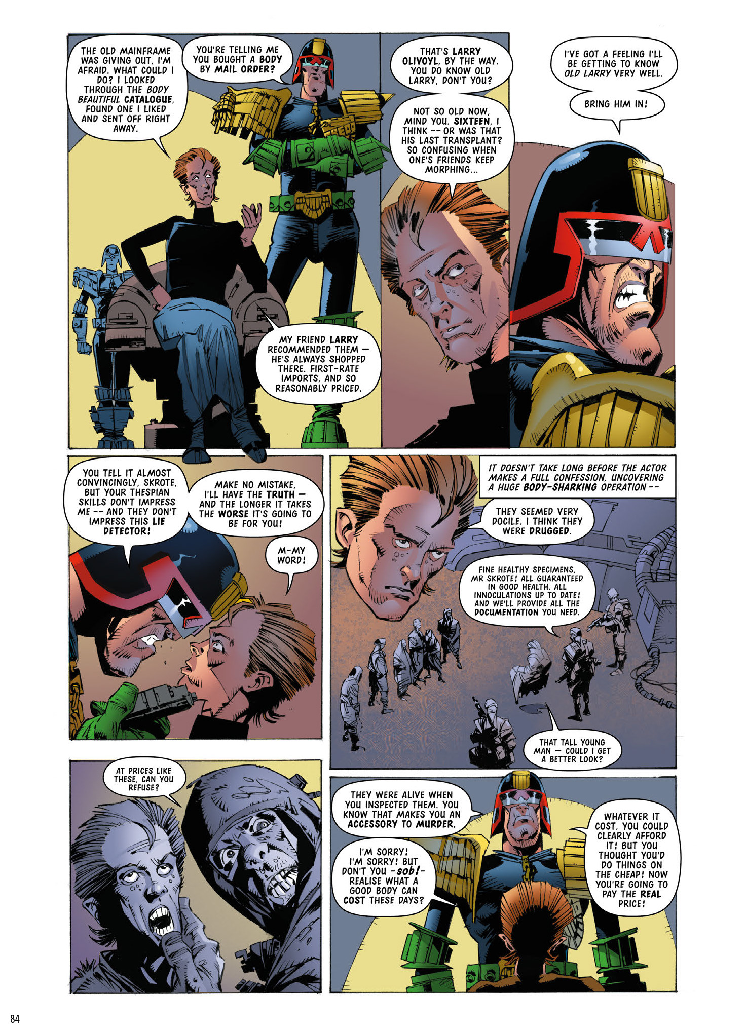Read online Judge Dredd: The Complete Case Files comic -  Issue # TPB 33 (Part 1) - 86