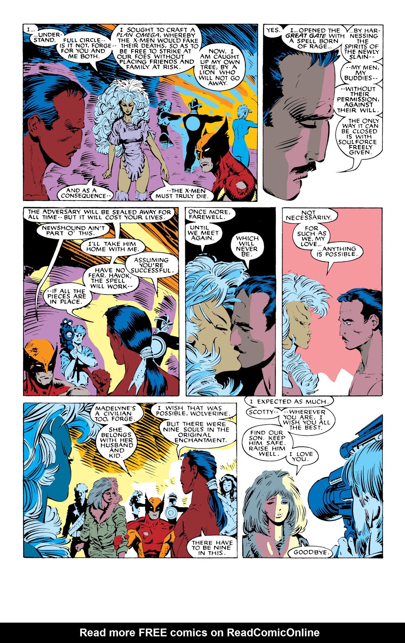 Read online X-Men: Fall of the Mutants comic -  Issue # TPB 1 (Part 3) - 24