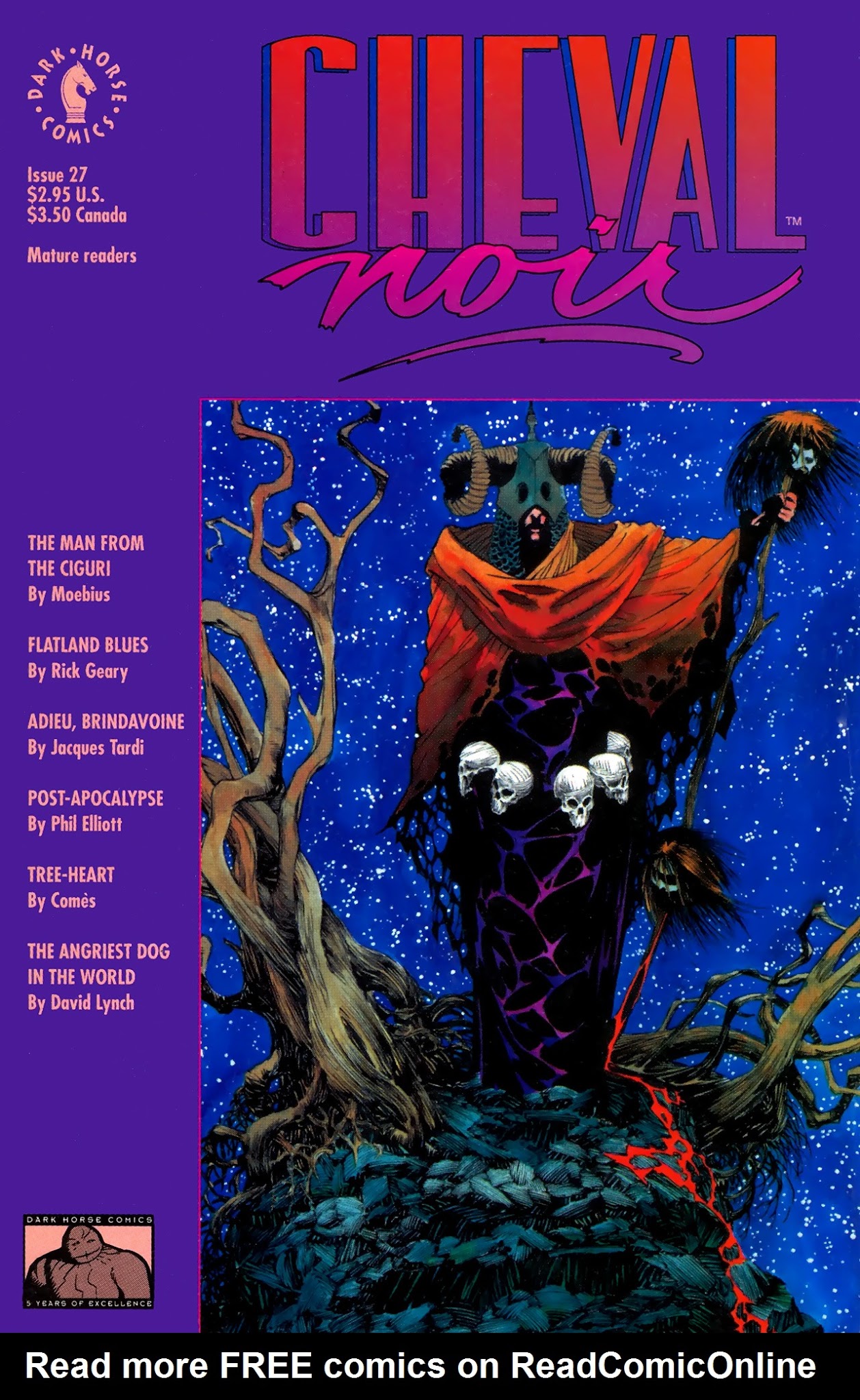 Read online Cheval Noir comic -  Issue #27 - 1