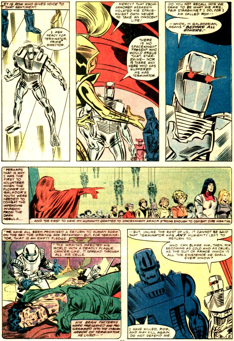 Read online ROM (1979) comic -  Issue #20 - 20