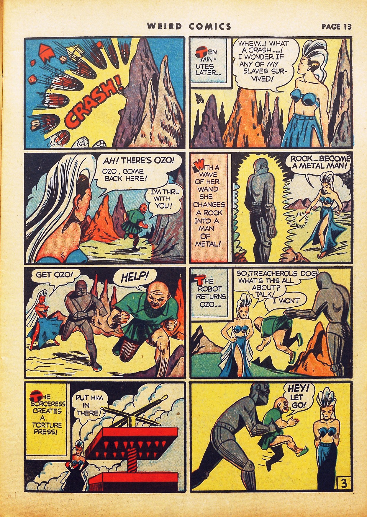Read online Weird Comics comic -  Issue #12 - 15