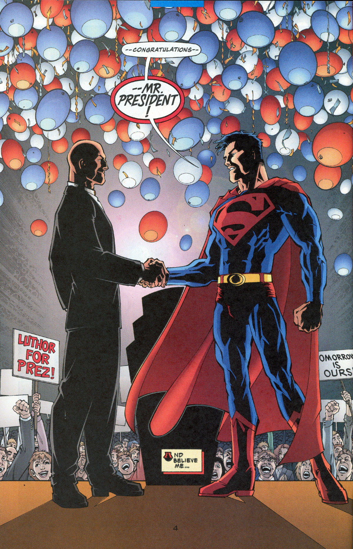 Read online Superman: President Lex comic -  Issue # TPB - 84