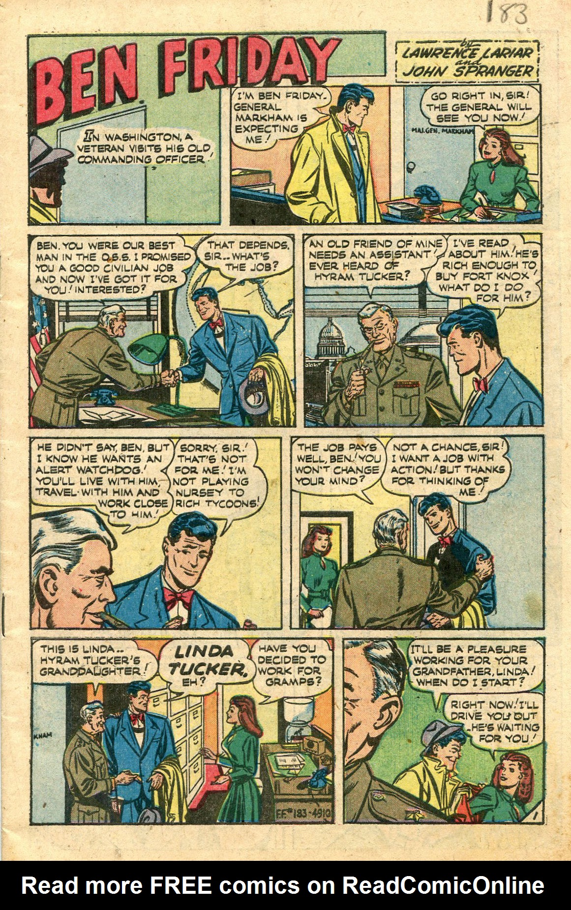 Read online Famous Funnies comic -  Issue #183 - 2