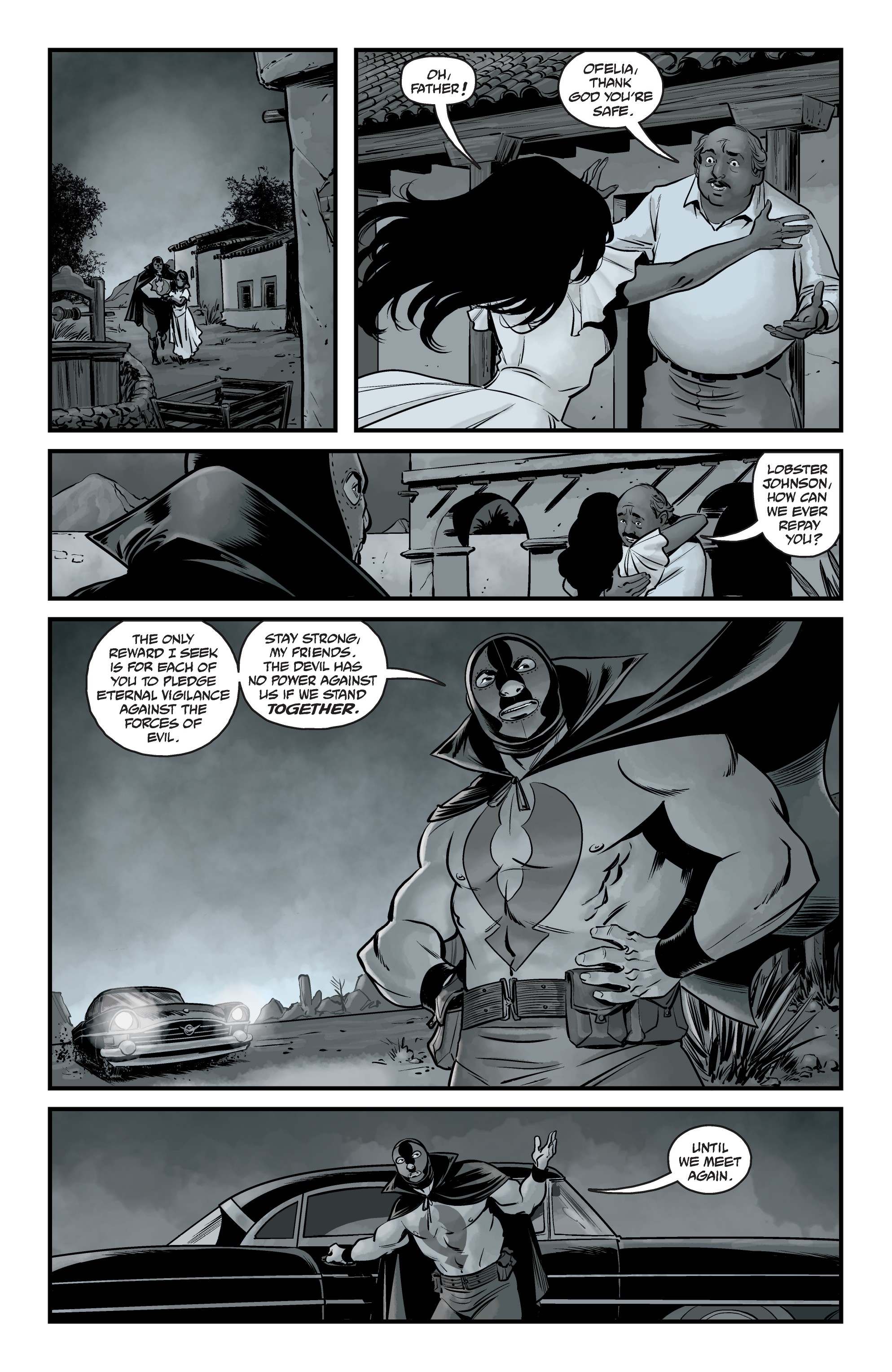 Read online Hellboy vs. Lobster Johnson: The Ring of Death comic -  Issue # Full - 18