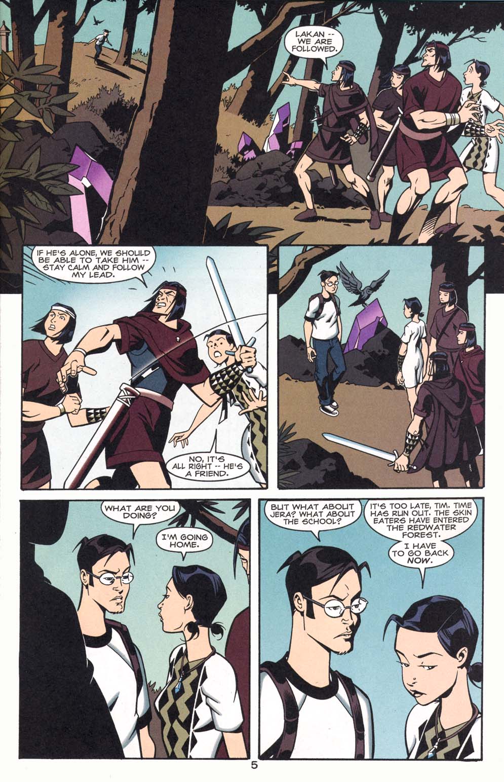 Read online Hunter:  The Age of Magic comic -  Issue #4 - 6