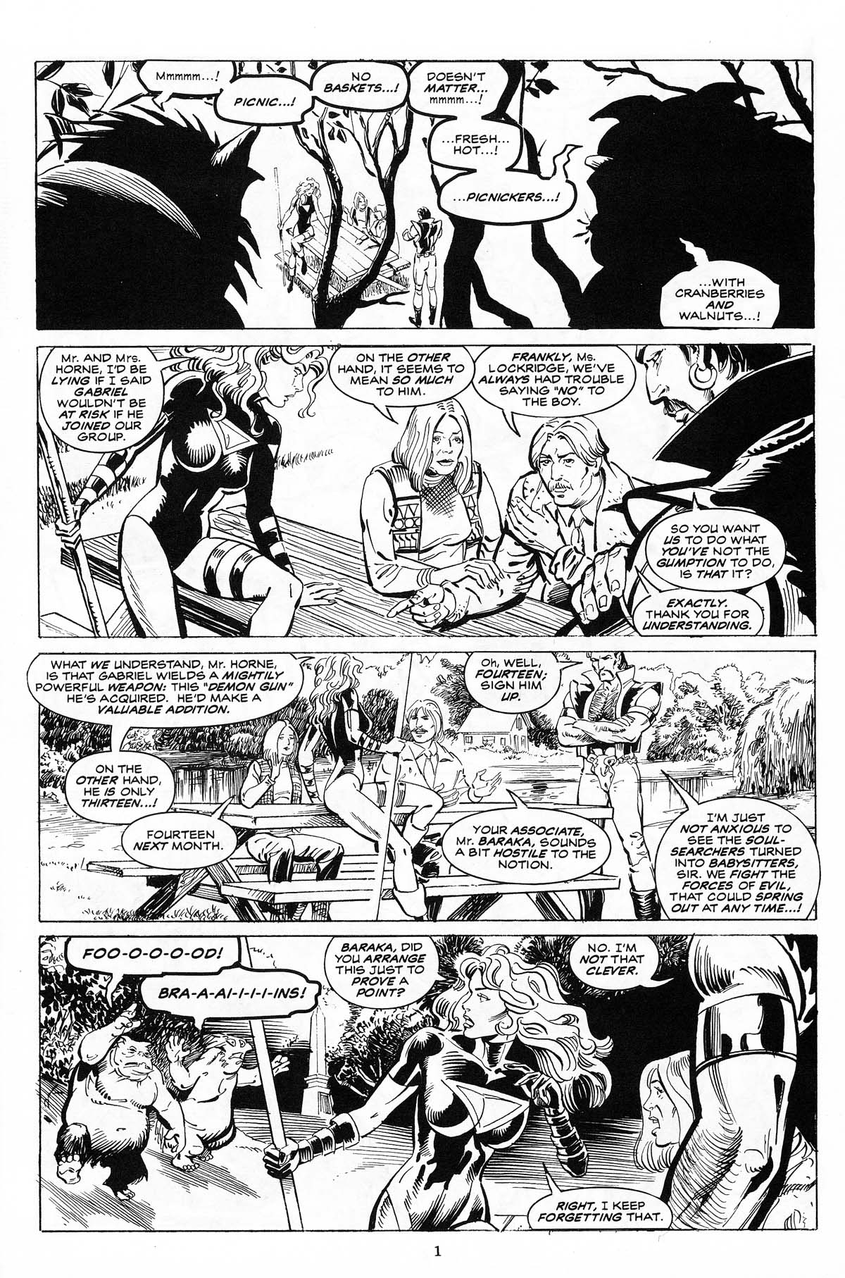 Read online Soulsearchers and Company comic -  Issue #59 - 3