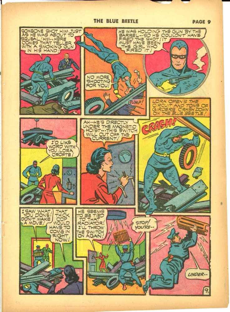Read online The Blue Beetle comic -  Issue #9 - 11