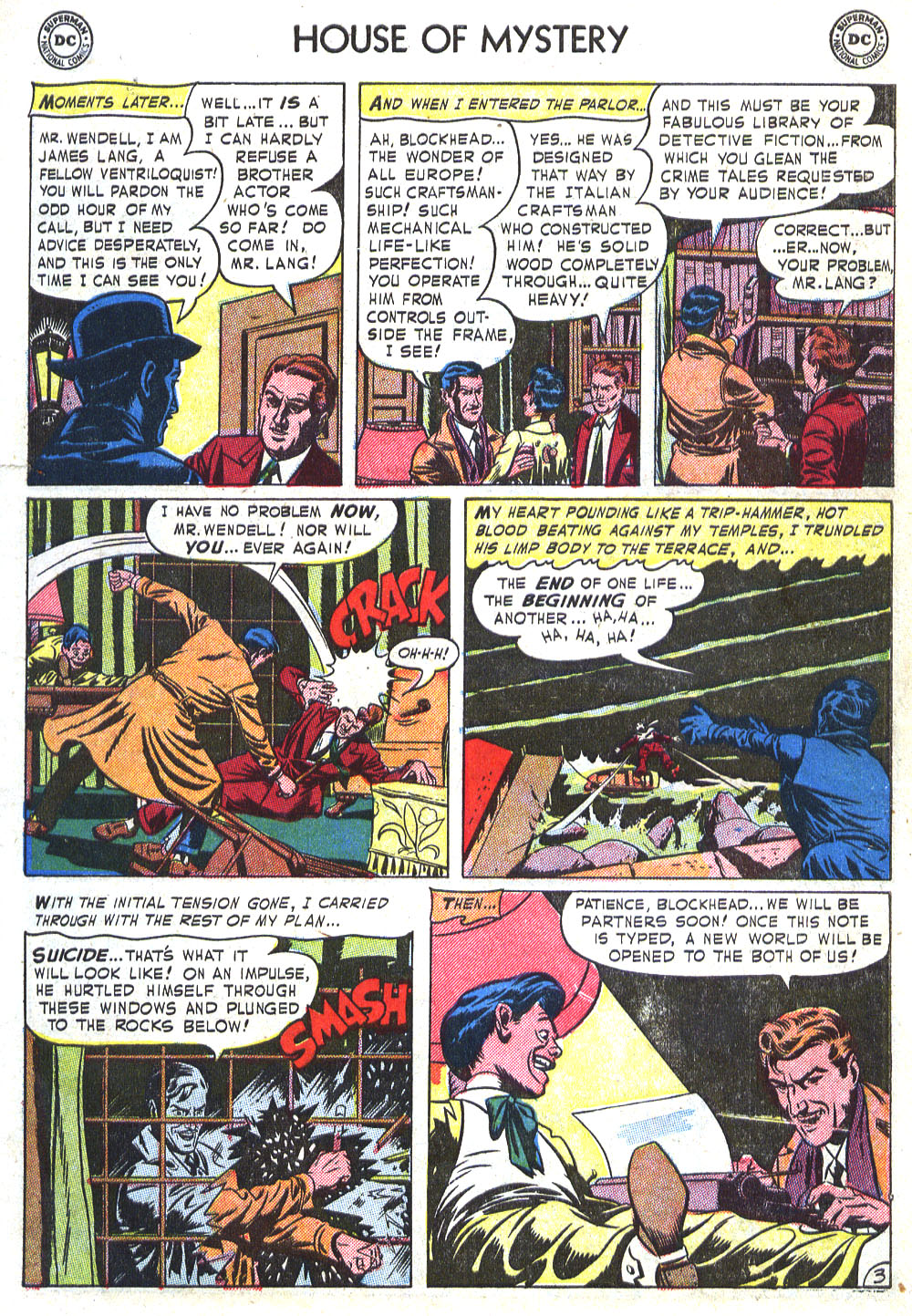 Read online House of Mystery (1951) comic -  Issue #3 - 5