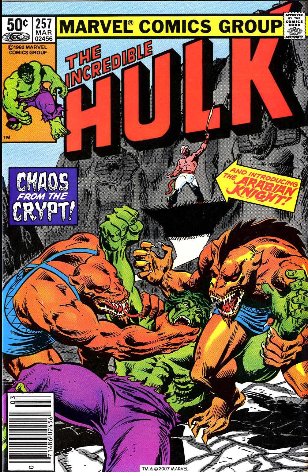 Read online The Incredible Hulk (1968) comic -  Issue #257 - 1