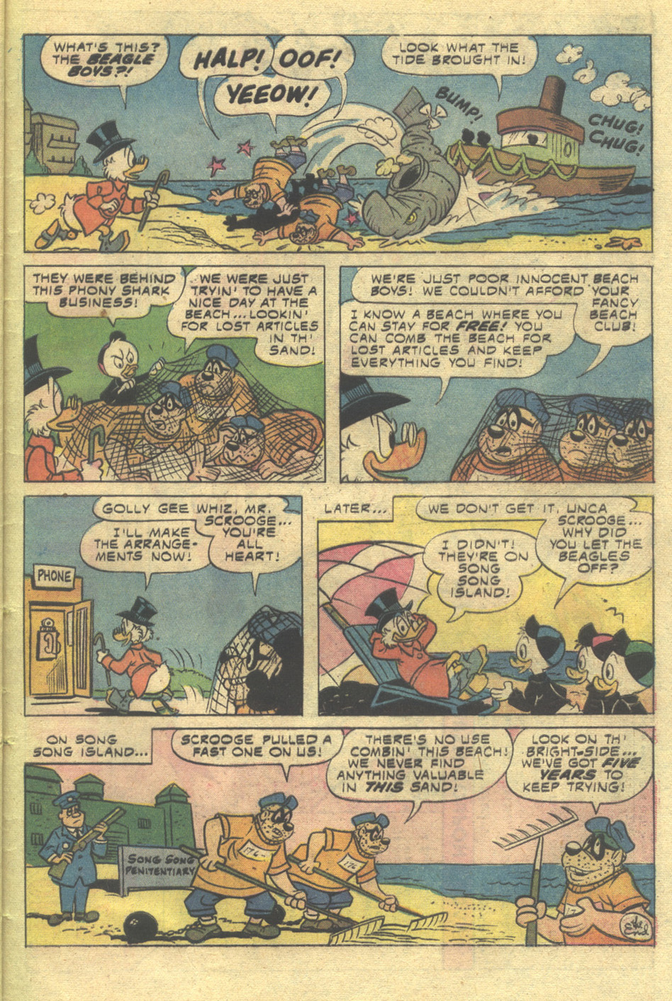 Read online Walt Disney THE BEAGLE BOYS comic -  Issue #24 - 33