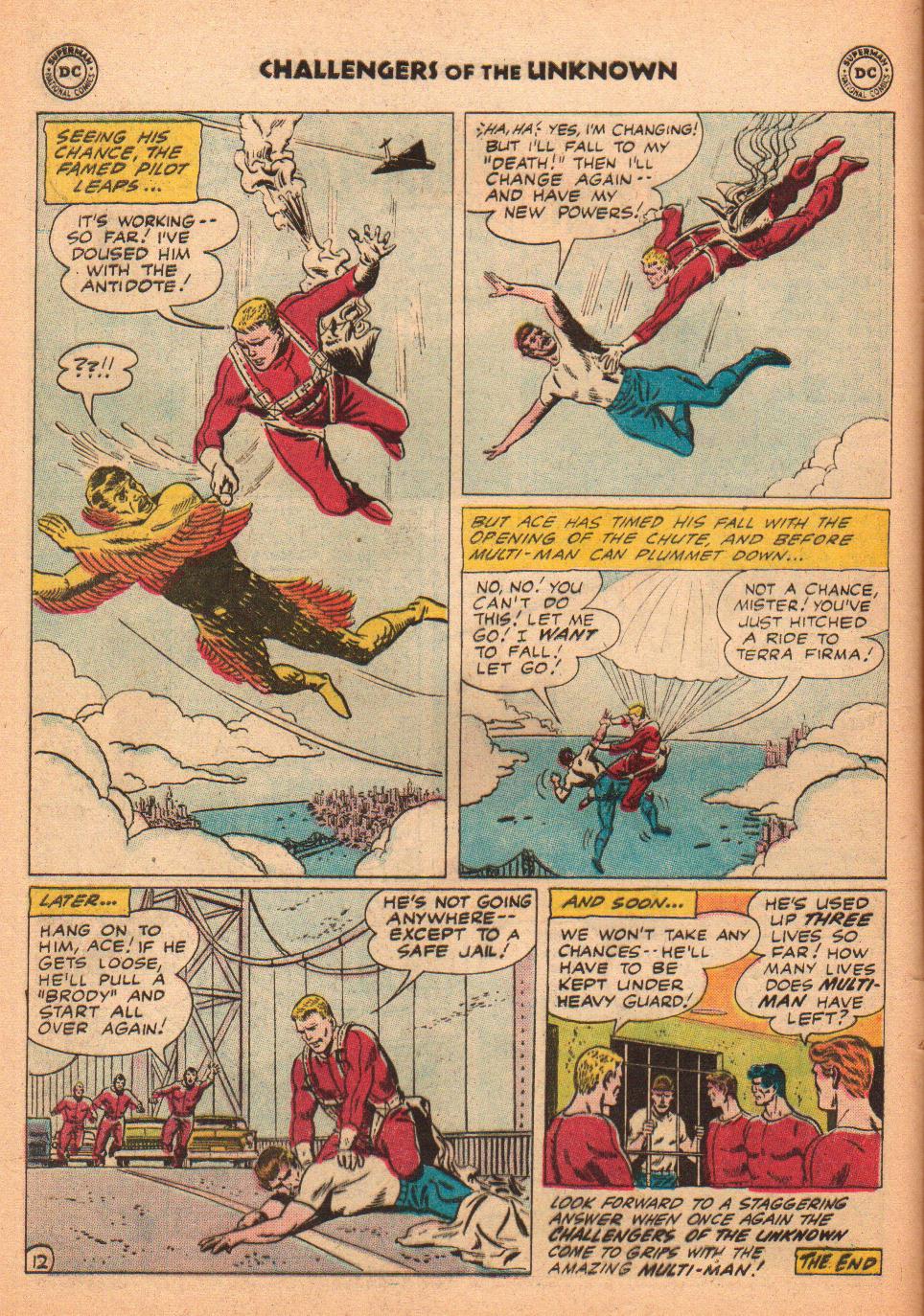 Challengers of the Unknown (1958) Issue #14 #14 - English 16