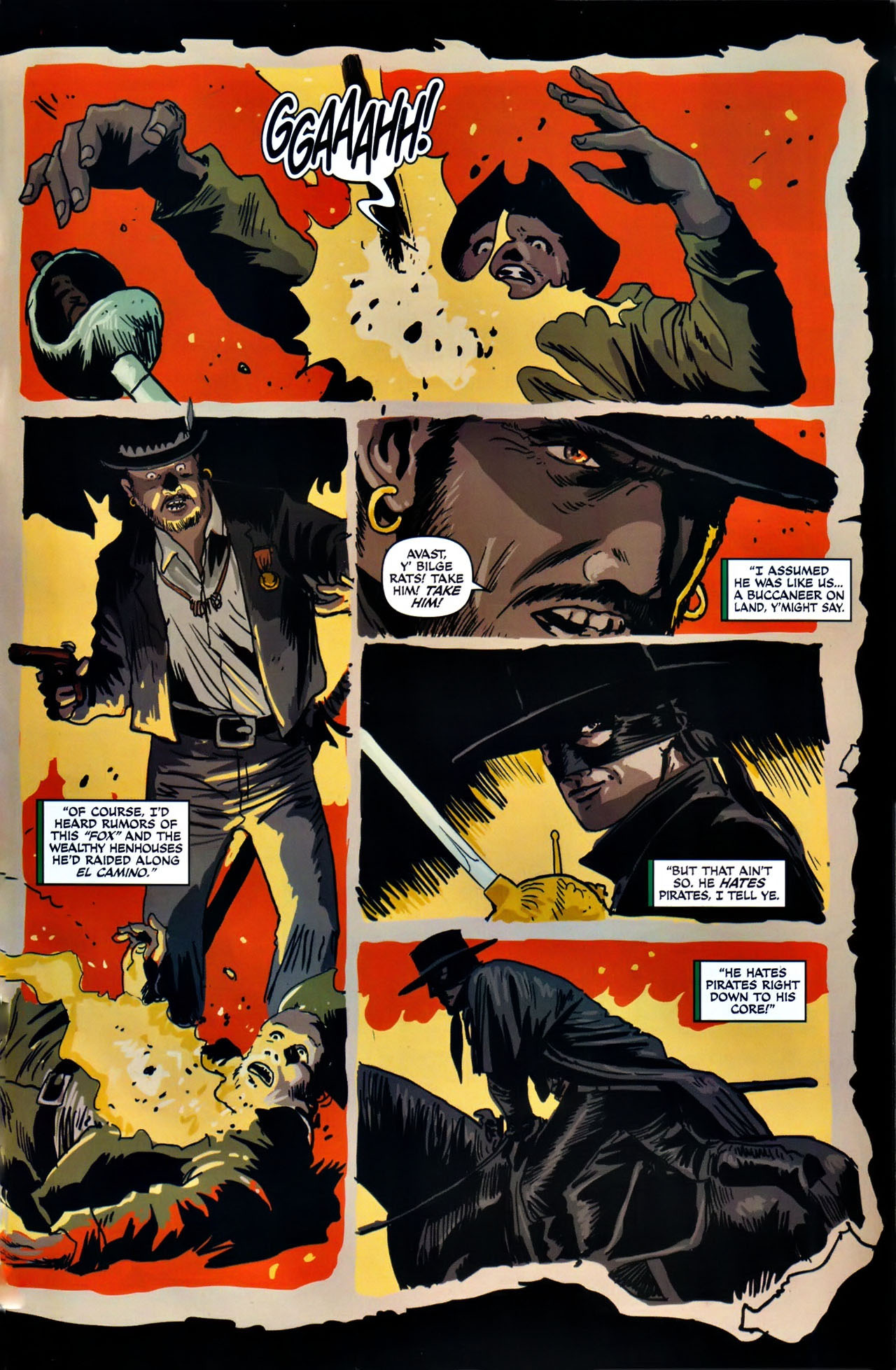 Read online Zorro (2008) comic -  Issue #16 - 15