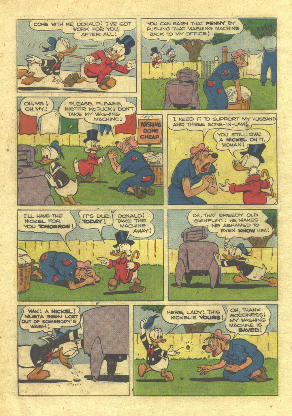 Read online Walt Disney's Comics and Stories comic -  Issue #124 - 6
