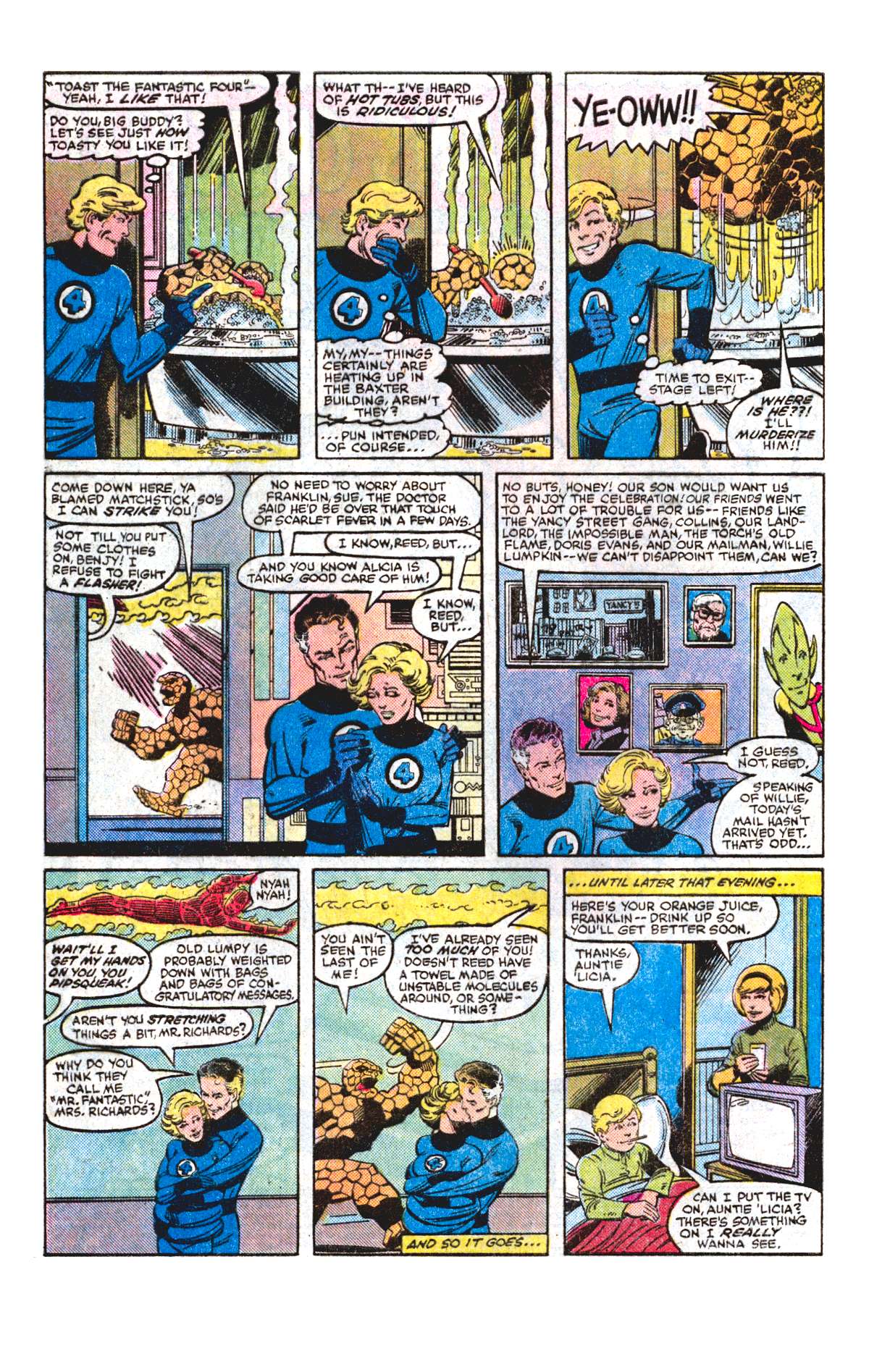 Read online Fantastic Four Roast comic -  Issue # Full - 4