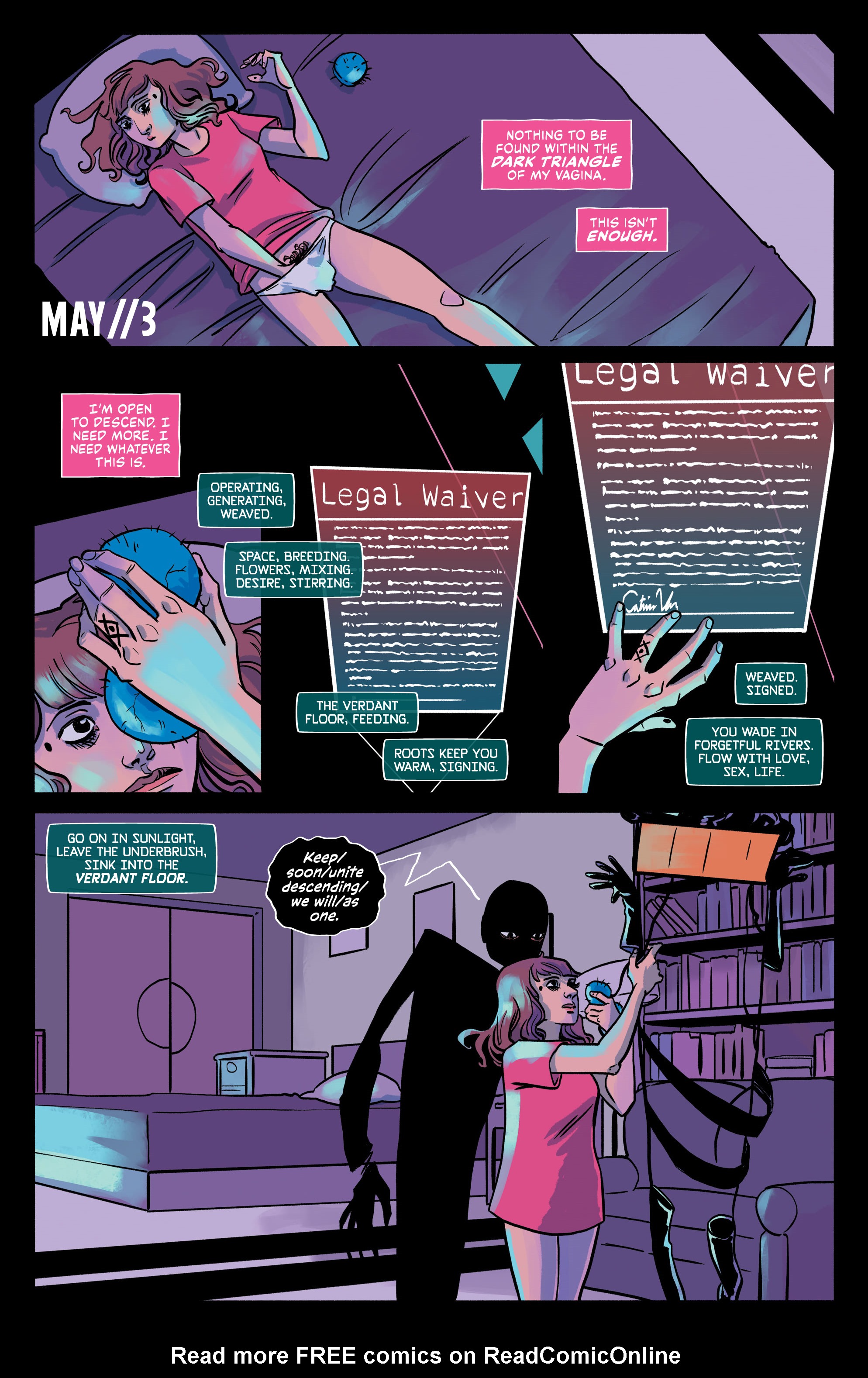 Read online Lonely Receiver comic -  Issue #4 - 15