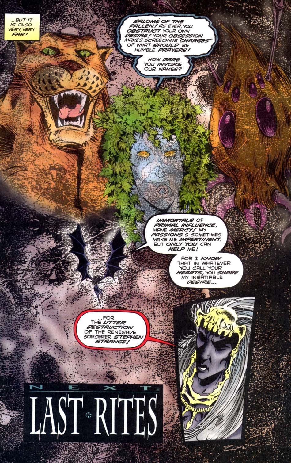Read online Doctor Strange: Sorcerer Supreme comic -  Issue #71 - 22