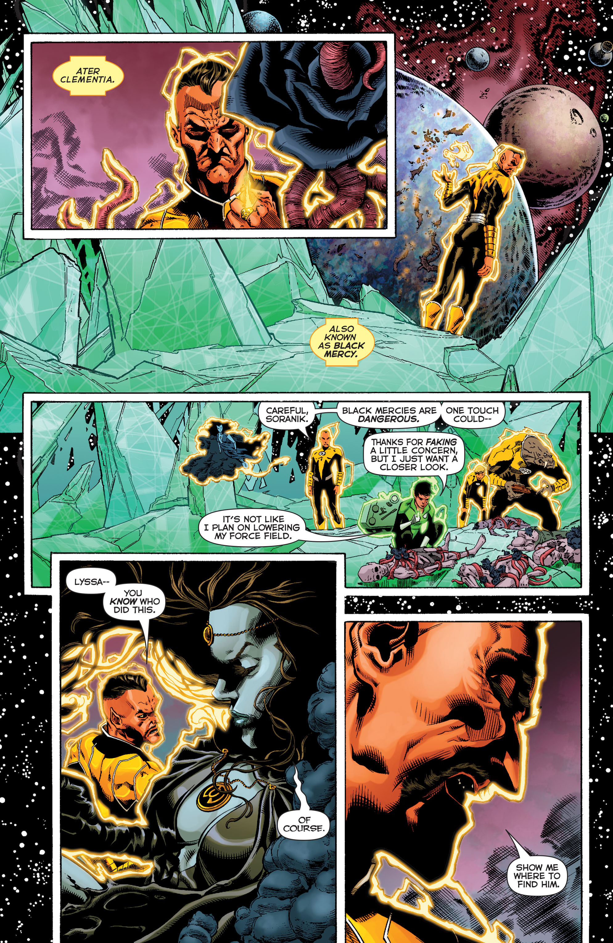 Read online Sinestro comic -  Issue #9 - 10