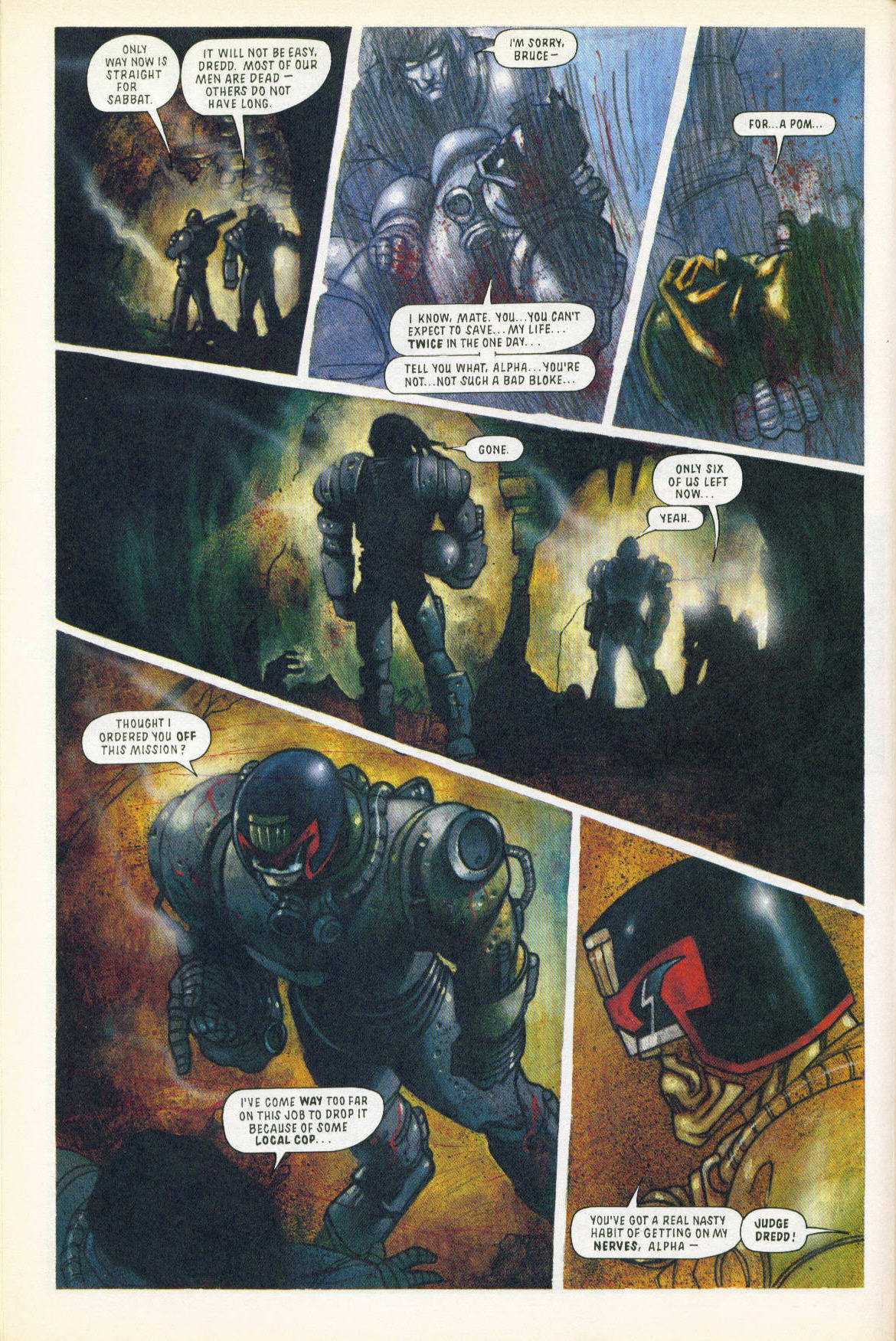 Read online Judge Dredd: The Megazine (vol. 2) comic -  Issue #8 - 10