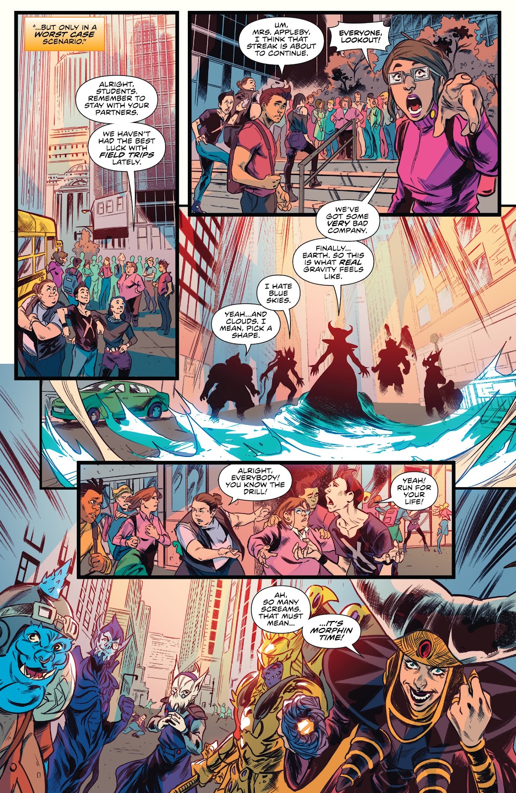 Mighty Morphin Power Rangers issue 53 - Page 10