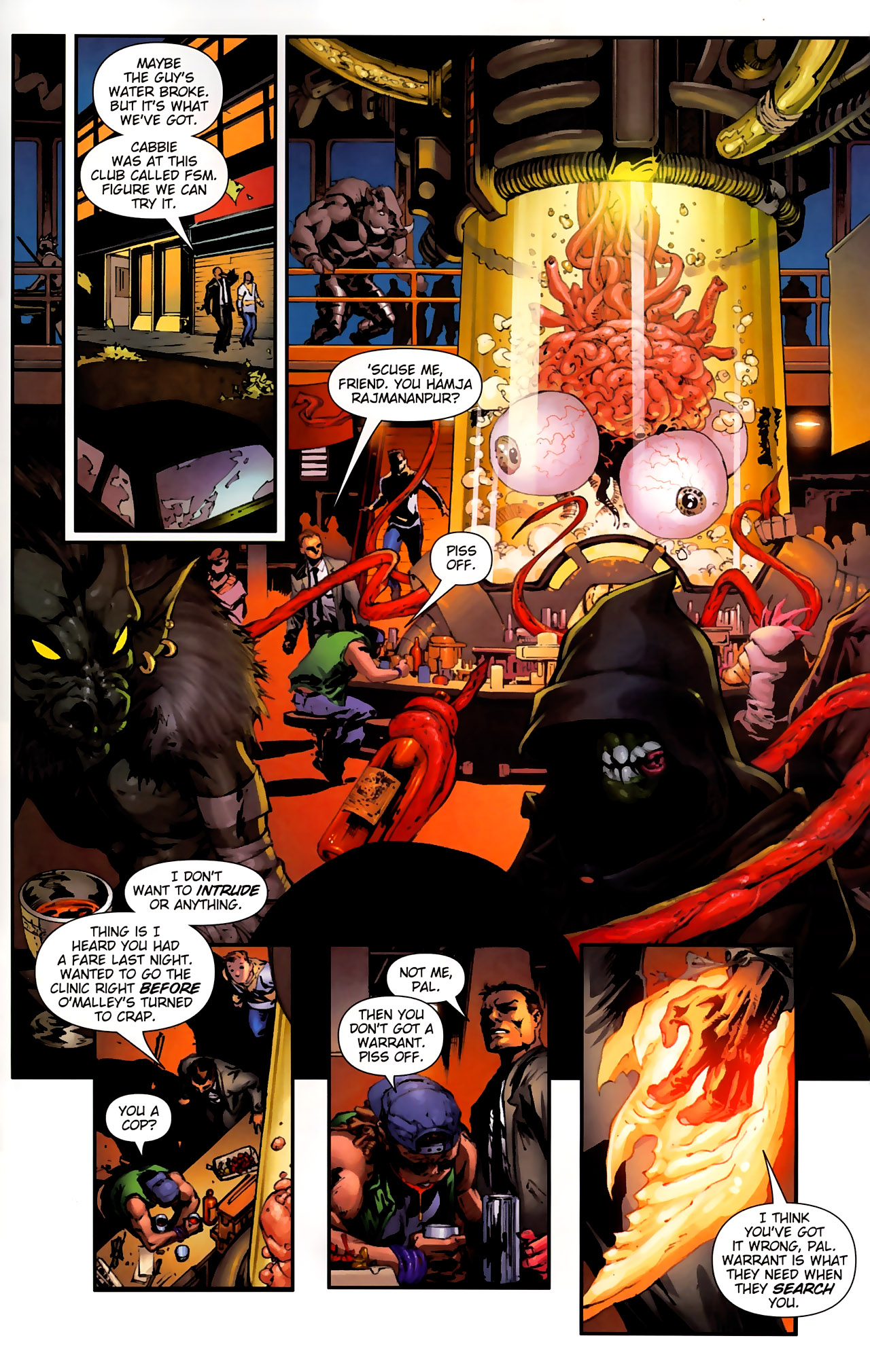 Read online George R.R. Martin's Wild Cards: The Hard Call comic -  Issue #4 - 21