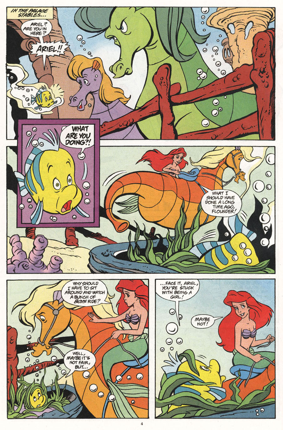 Read online Disney's The Little Mermaid comic -  Issue #9 - 6