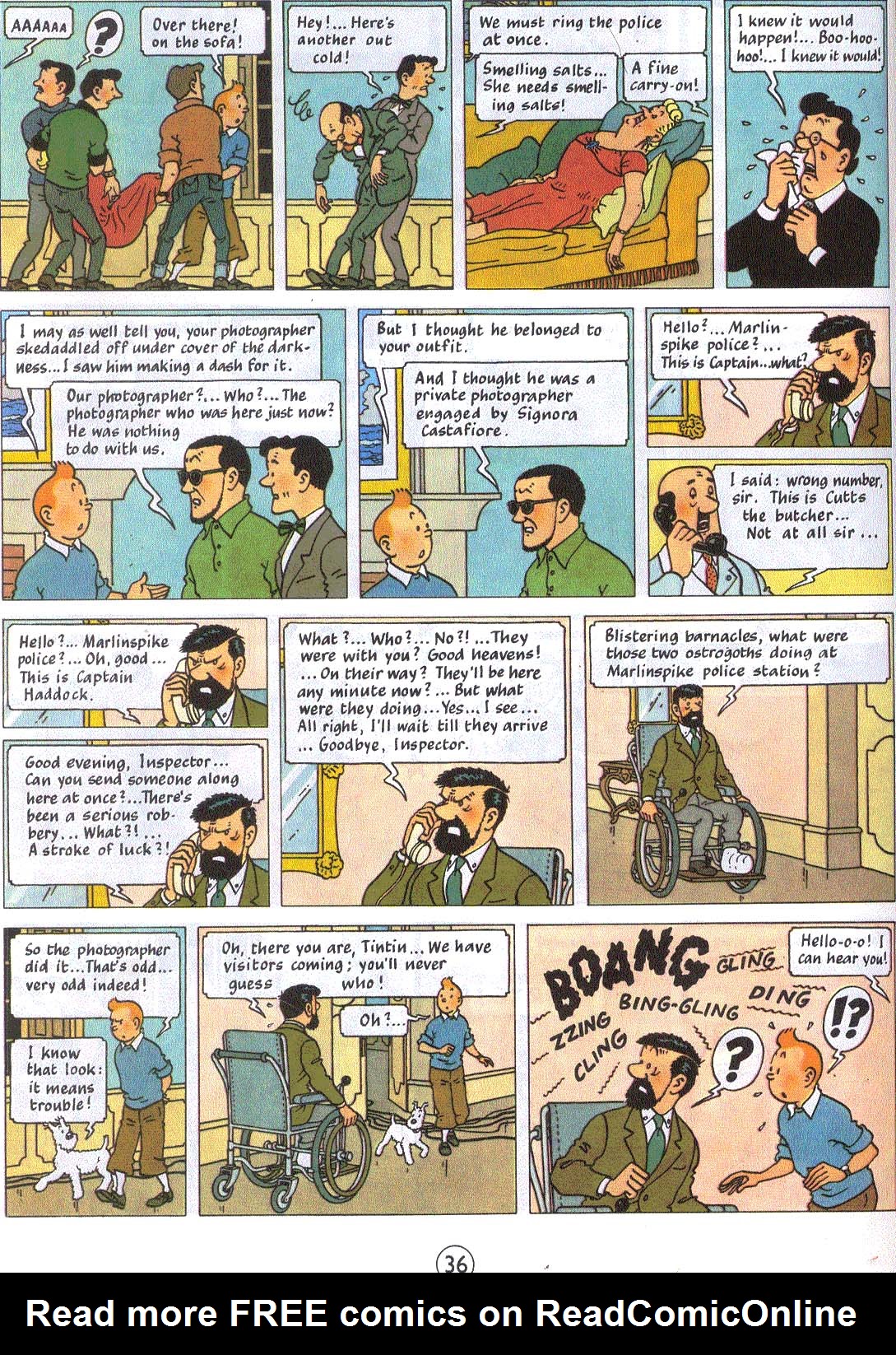 Read online The Adventures of Tintin comic -  Issue #21 - 38