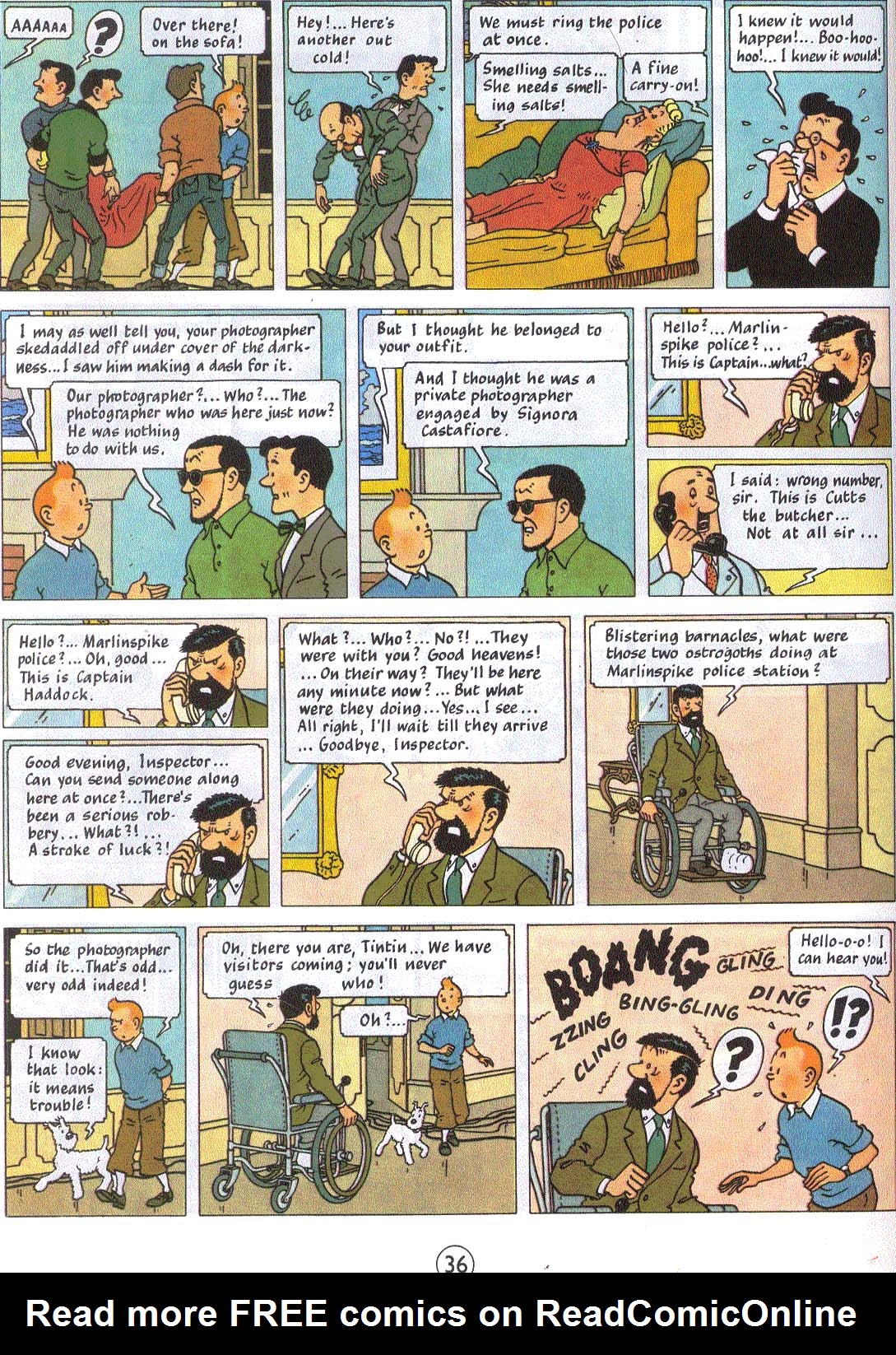 Read online The Adventures of Tintin comic -  Issue #21 - 38