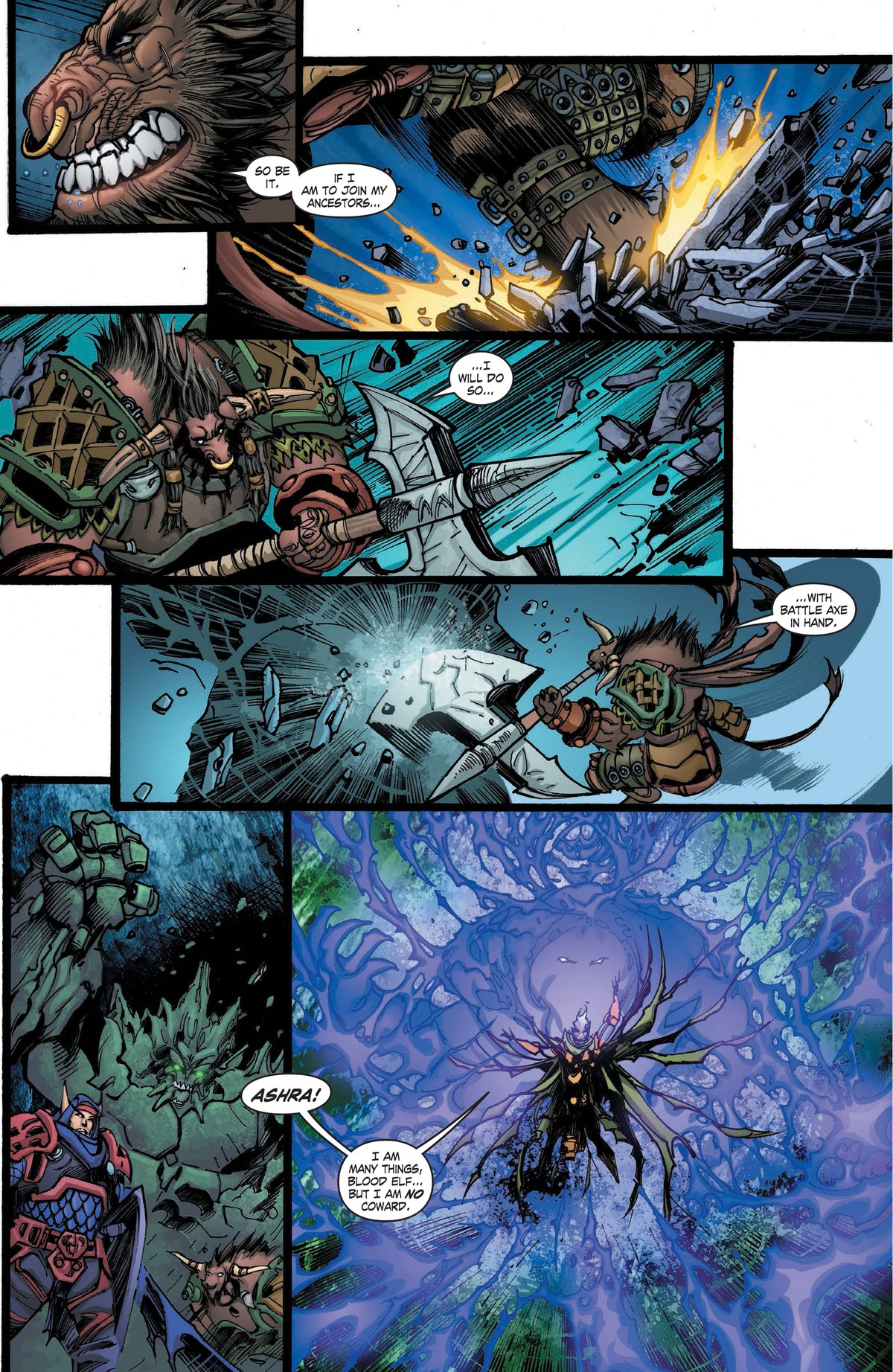 Read online World of Warcraft: Bloodsworn comic -  Issue # Full - 124