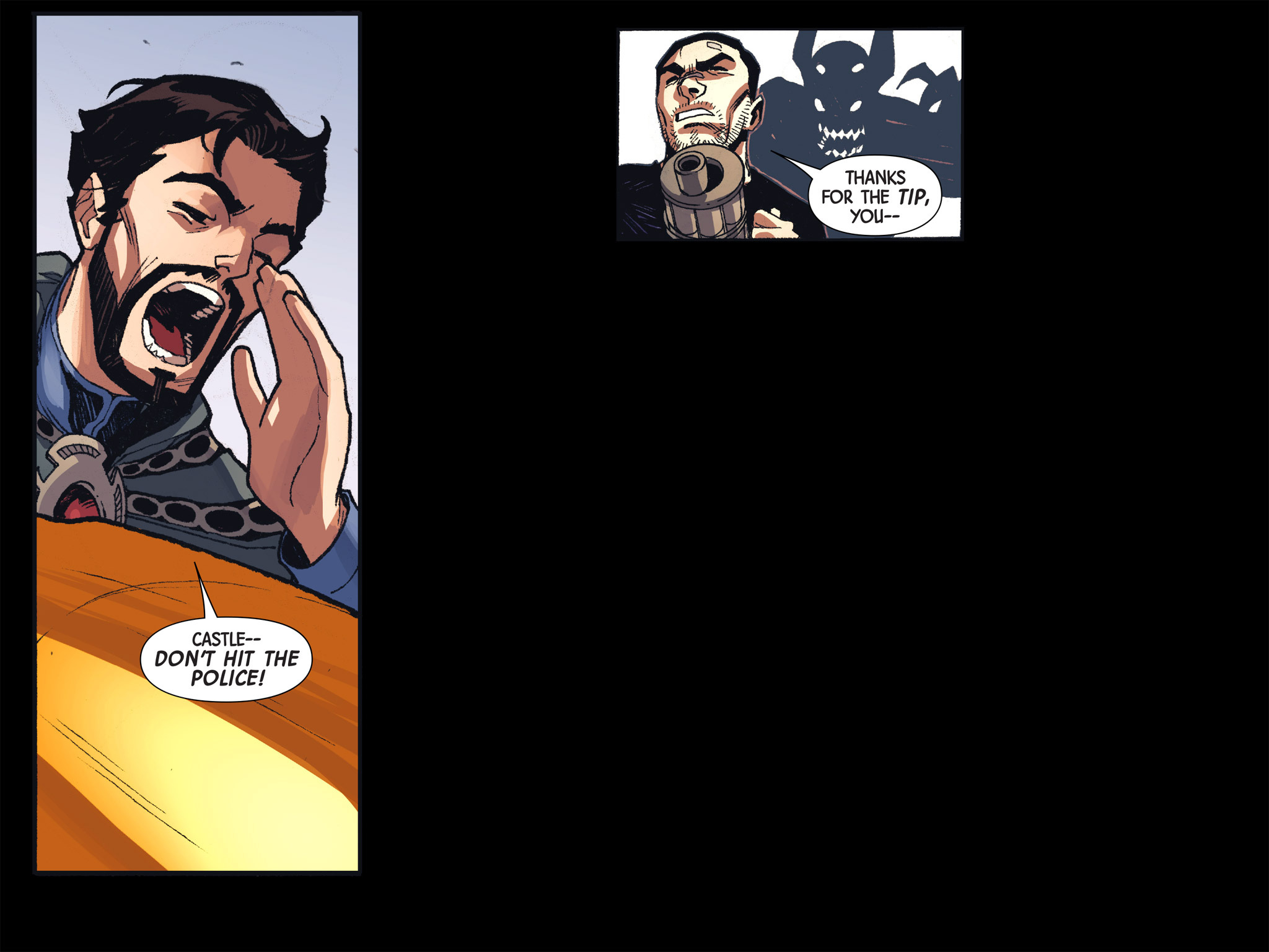 Read online Doctor Strange/Punisher: Magic Bullets Infinite Comic comic -  Issue #6 - 20