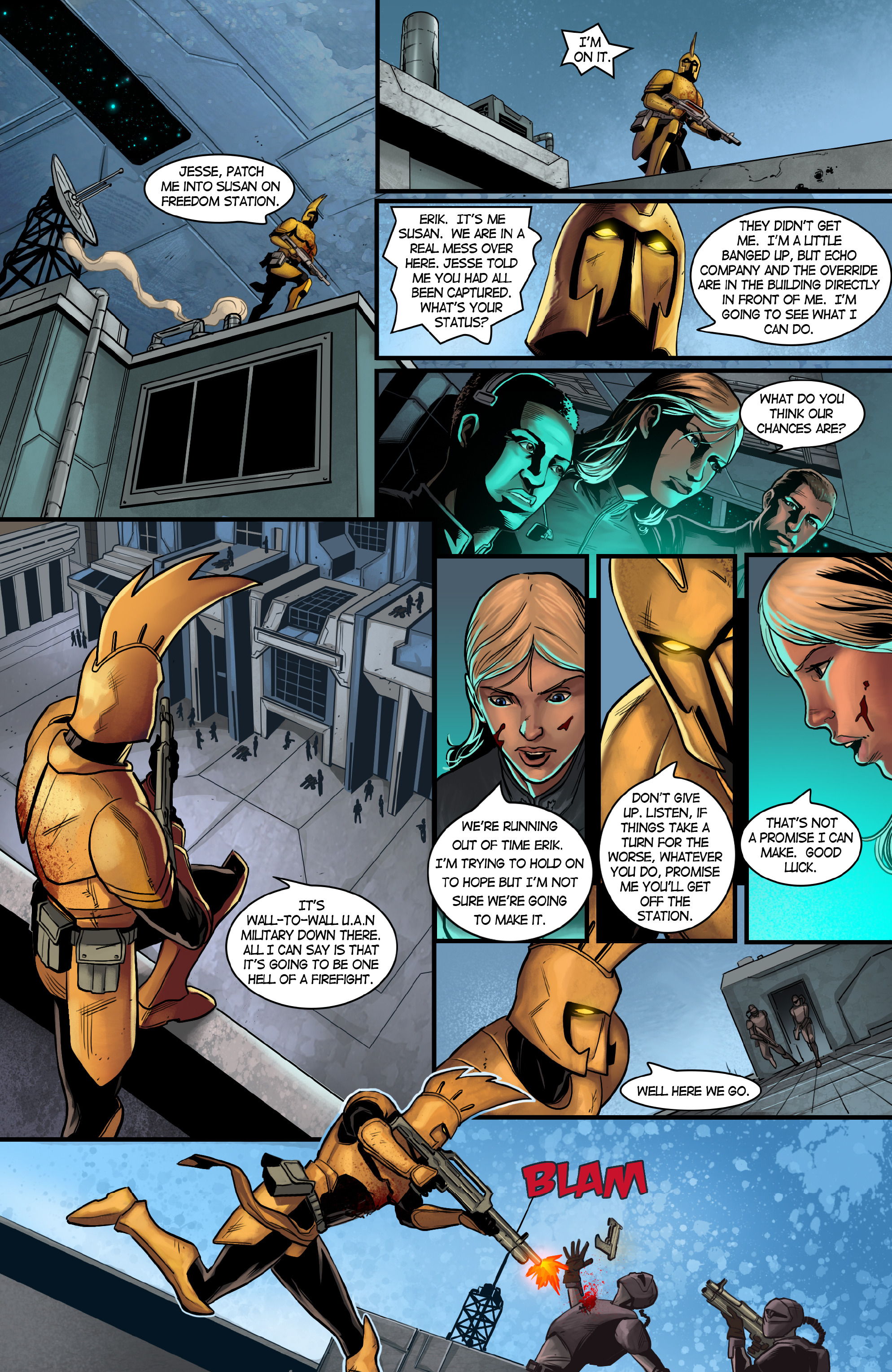 Read online The Heroes of Echo Company comic -  Issue #4 - 7