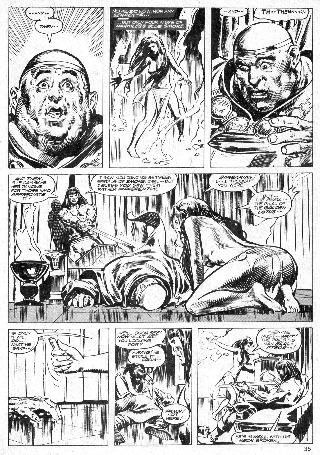 Read online The Savage Sword Of Conan comic -  Issue #14 - 35