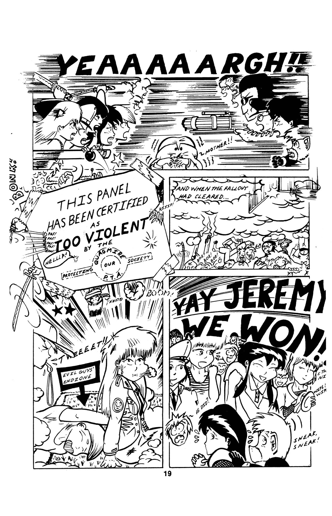Read online Girls of Ninja High School comic -  Issue #2 - 19