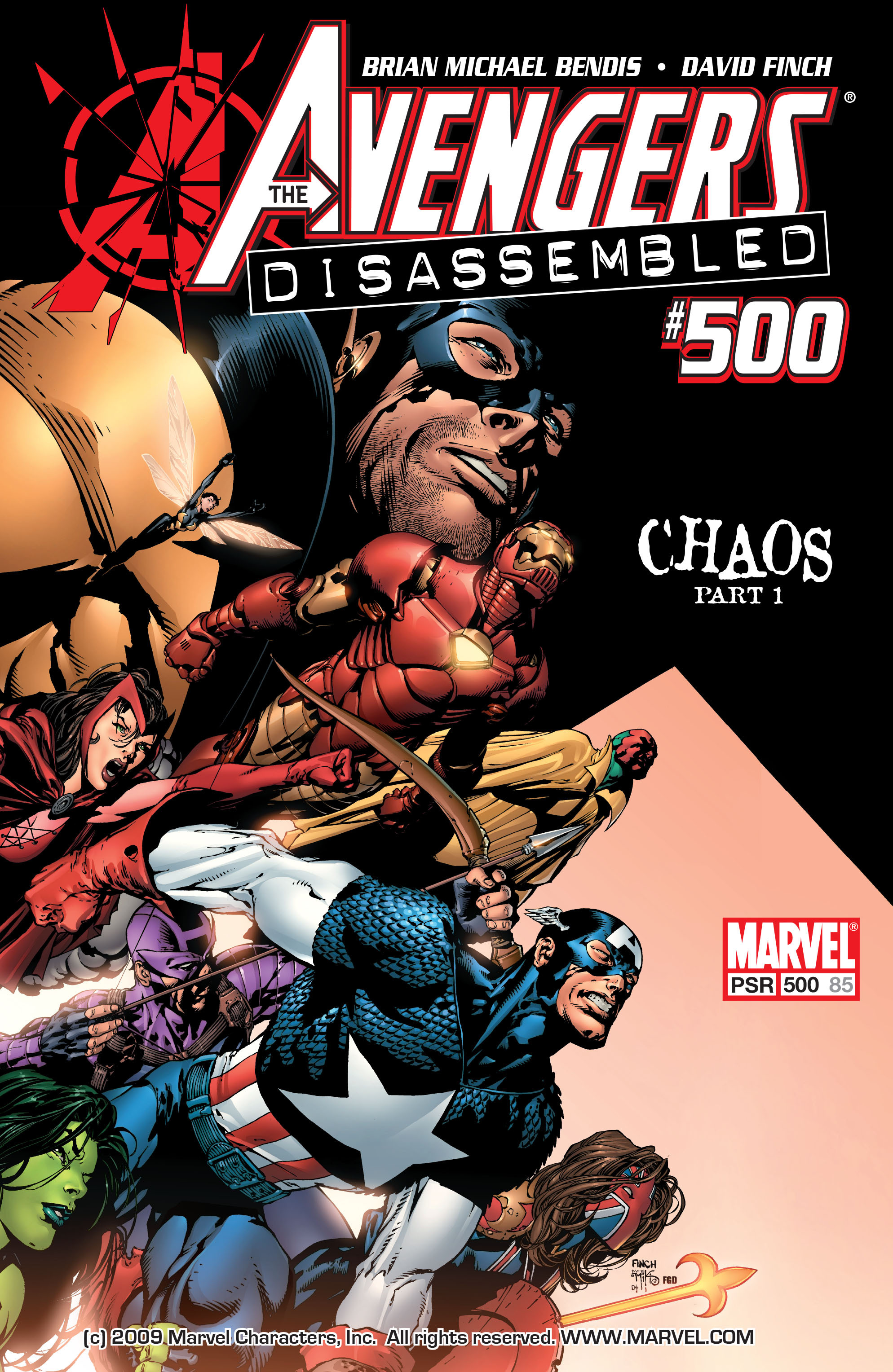 Read online Avengers (1998) comic -  Issue #500 - 1