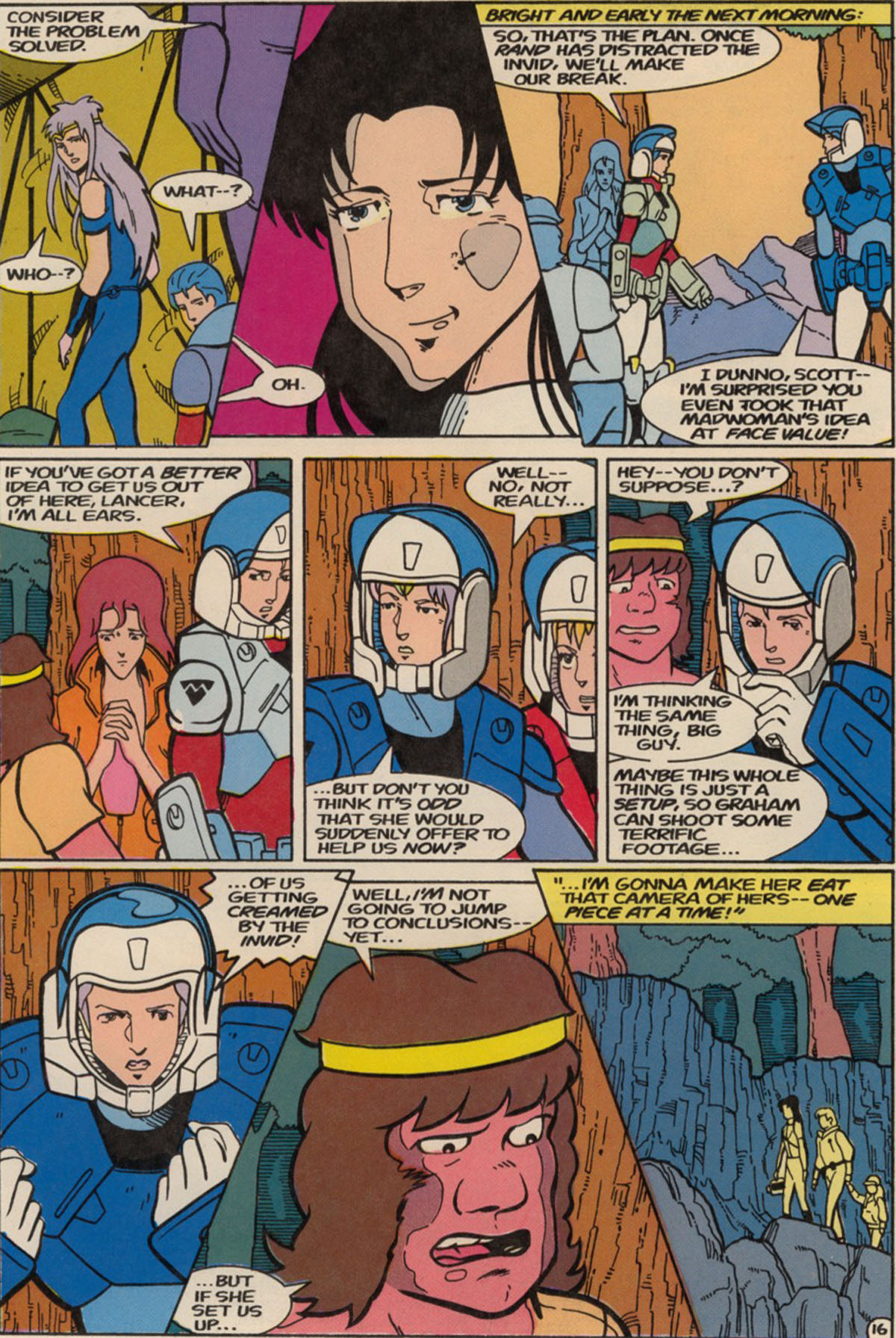 Read online Robotech The New Generation comic -  Issue #23 - 20