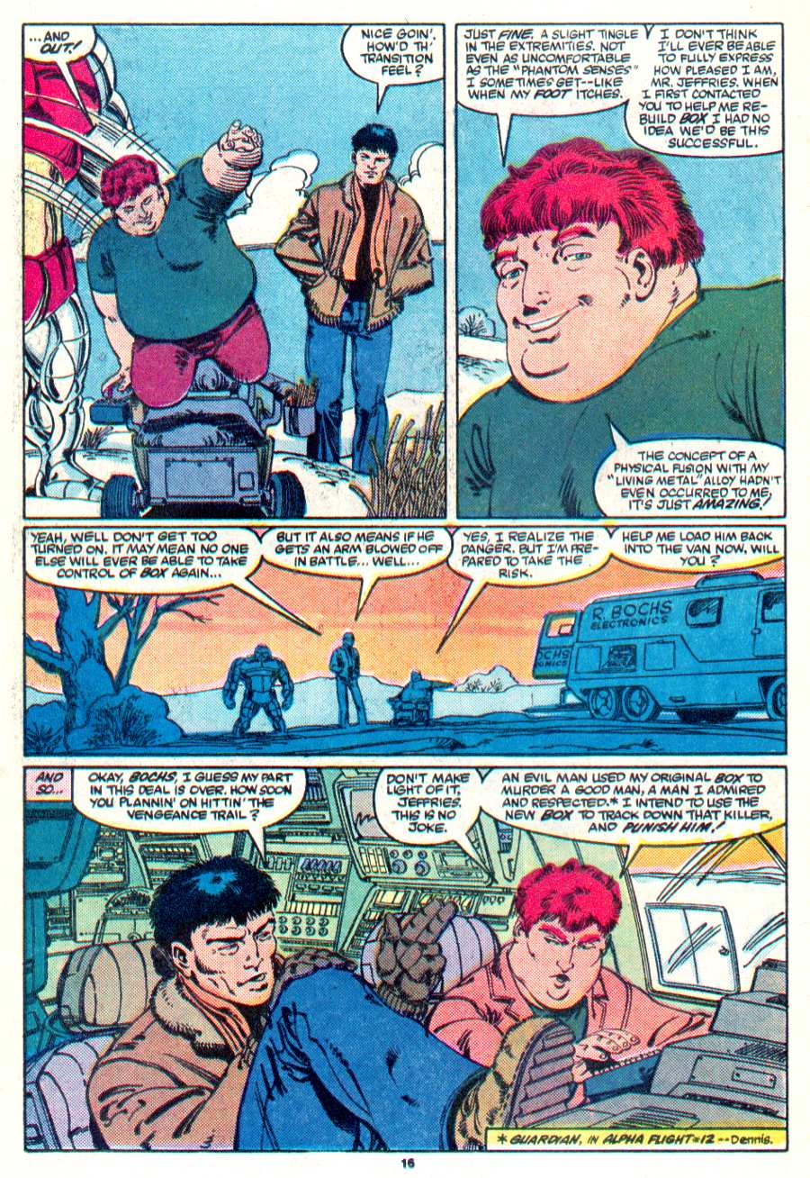 Read online Alpha Flight (1983) comic -  Issue #22 - 17