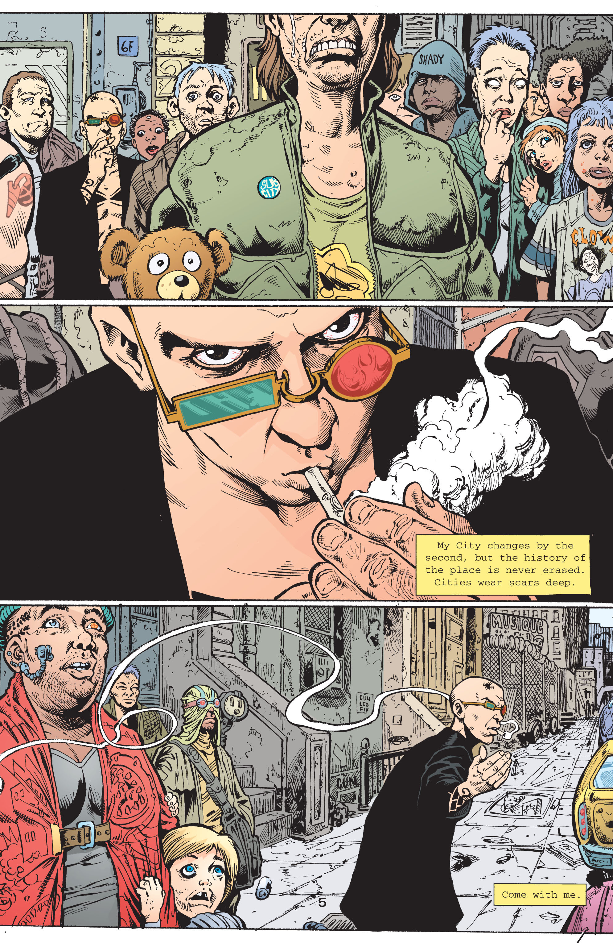 Read online Transmetropolitan comic -  Issue #42 - 6