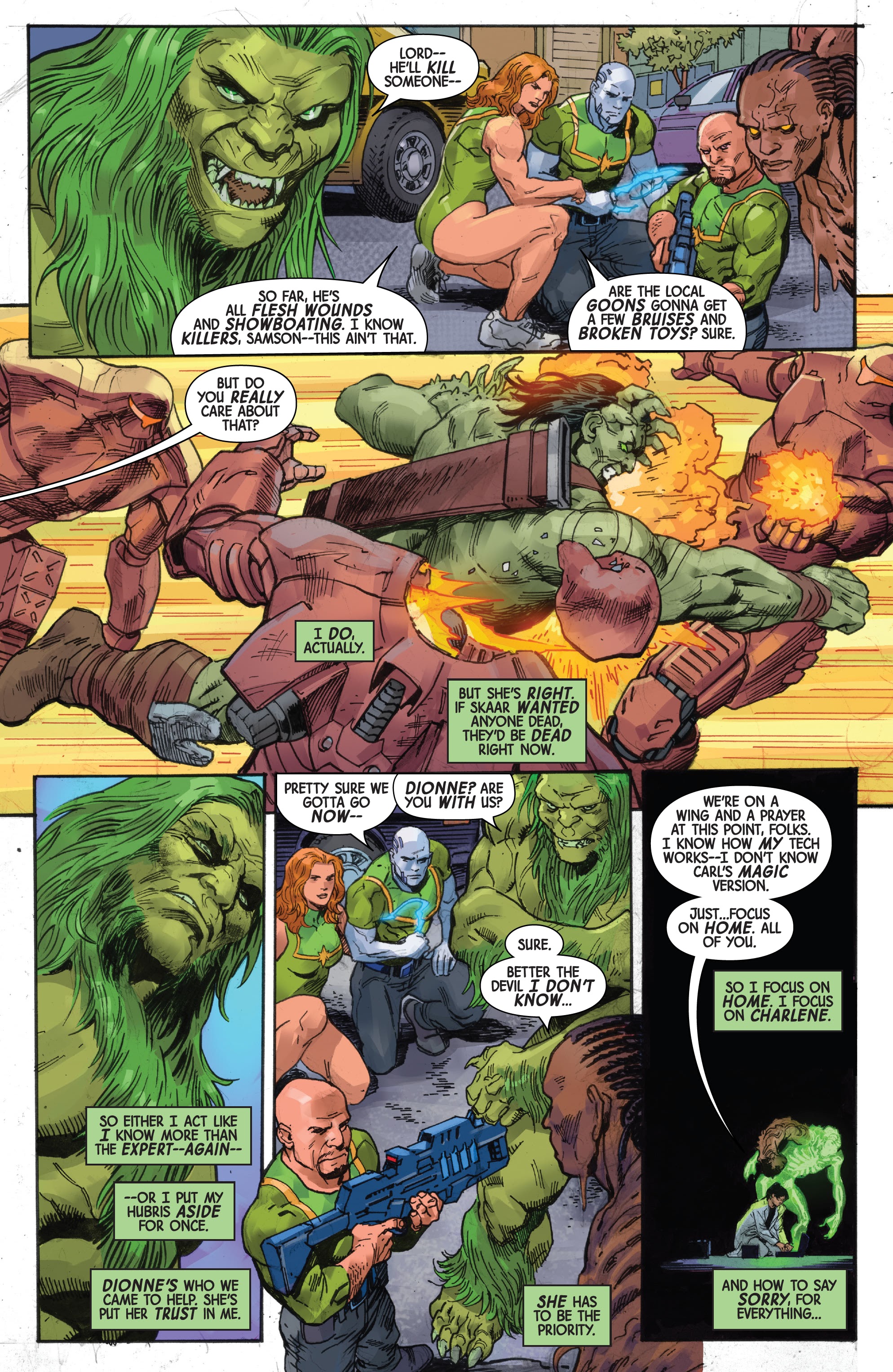 Read online Gamma Flight comic -  Issue #2 - 18