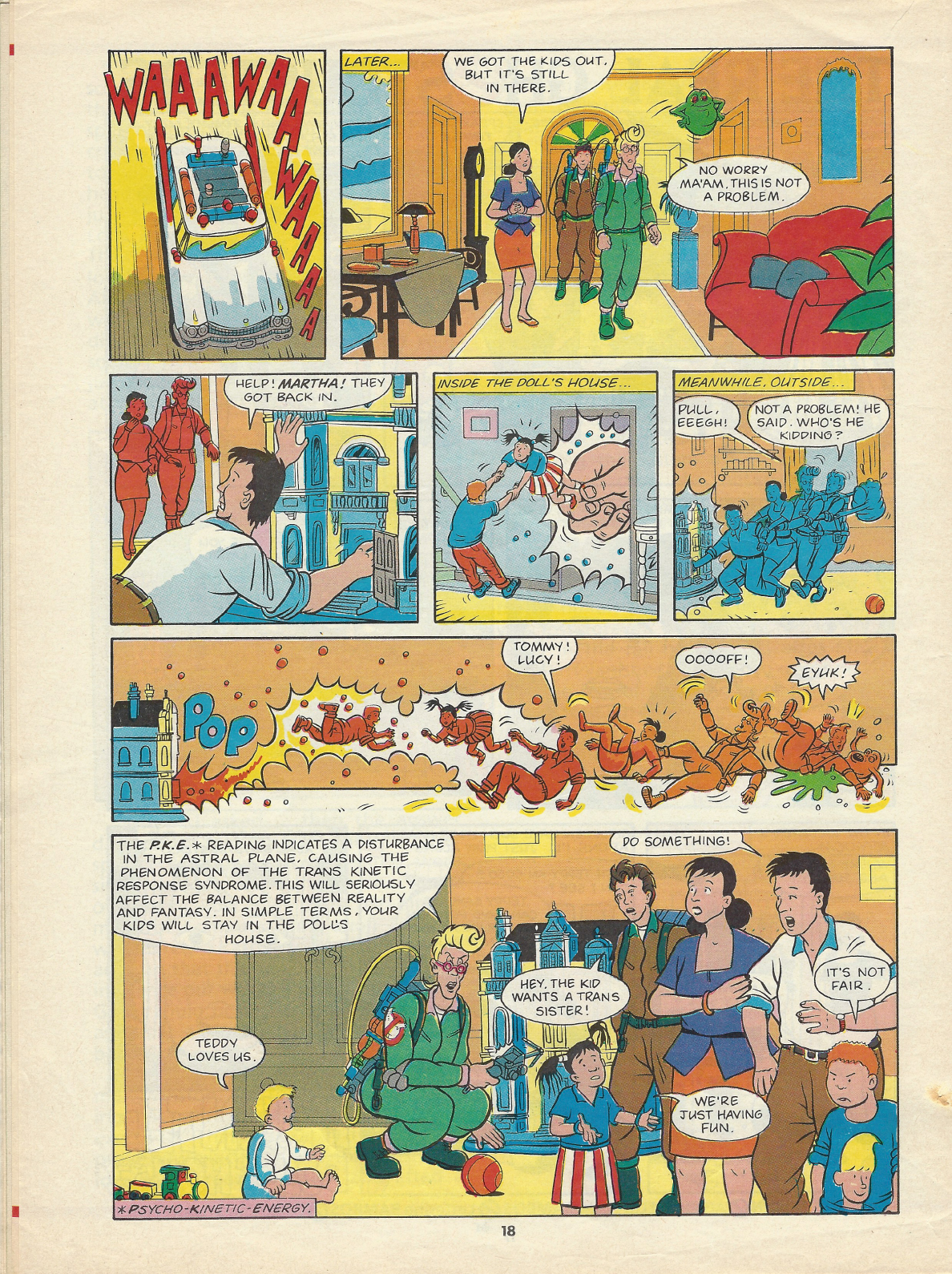 Read online The Real Ghostbusters comic -  Issue #43 - 18