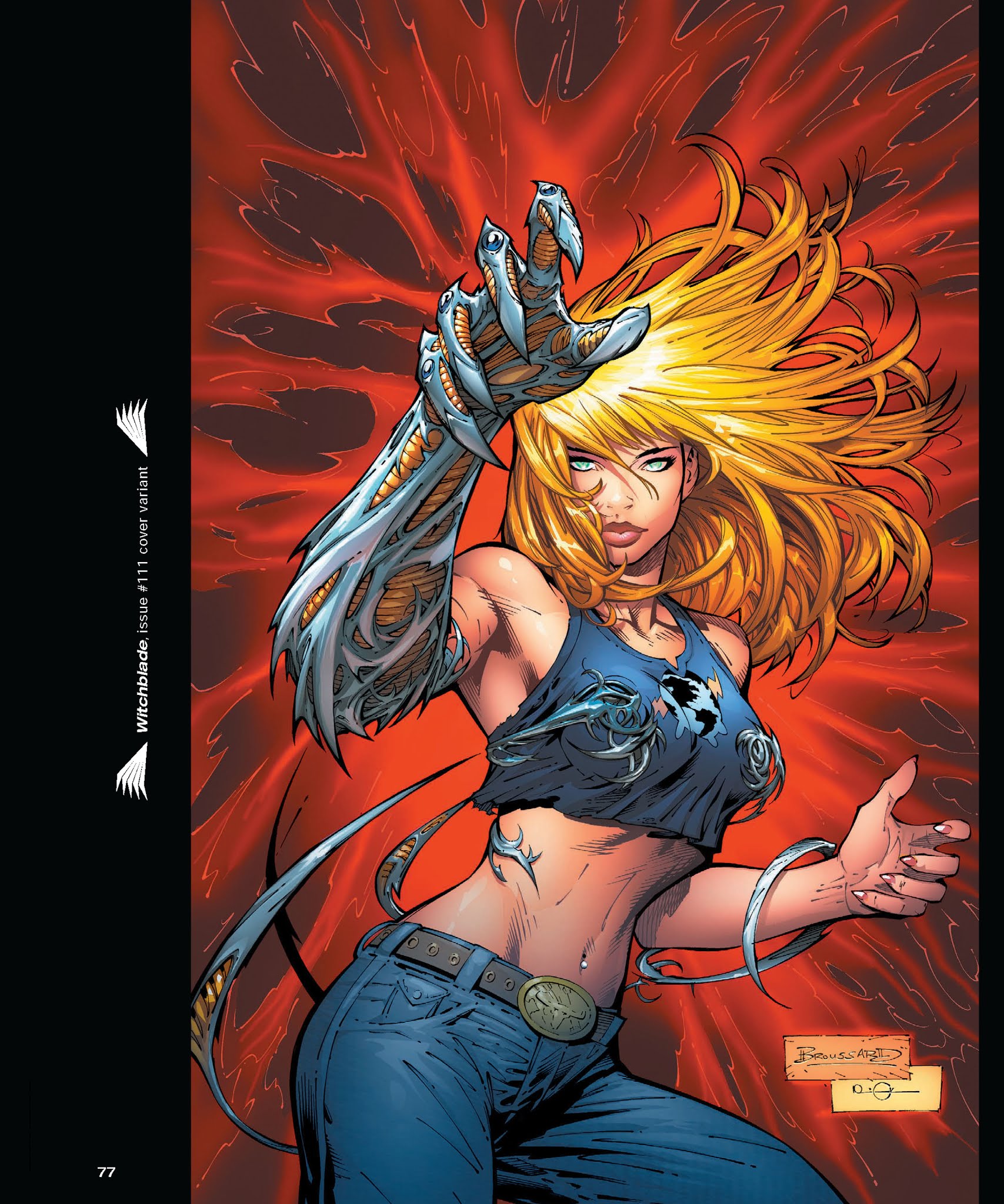 Read online Witchblade: Art of Witchblade comic -  Issue # TPB - 73