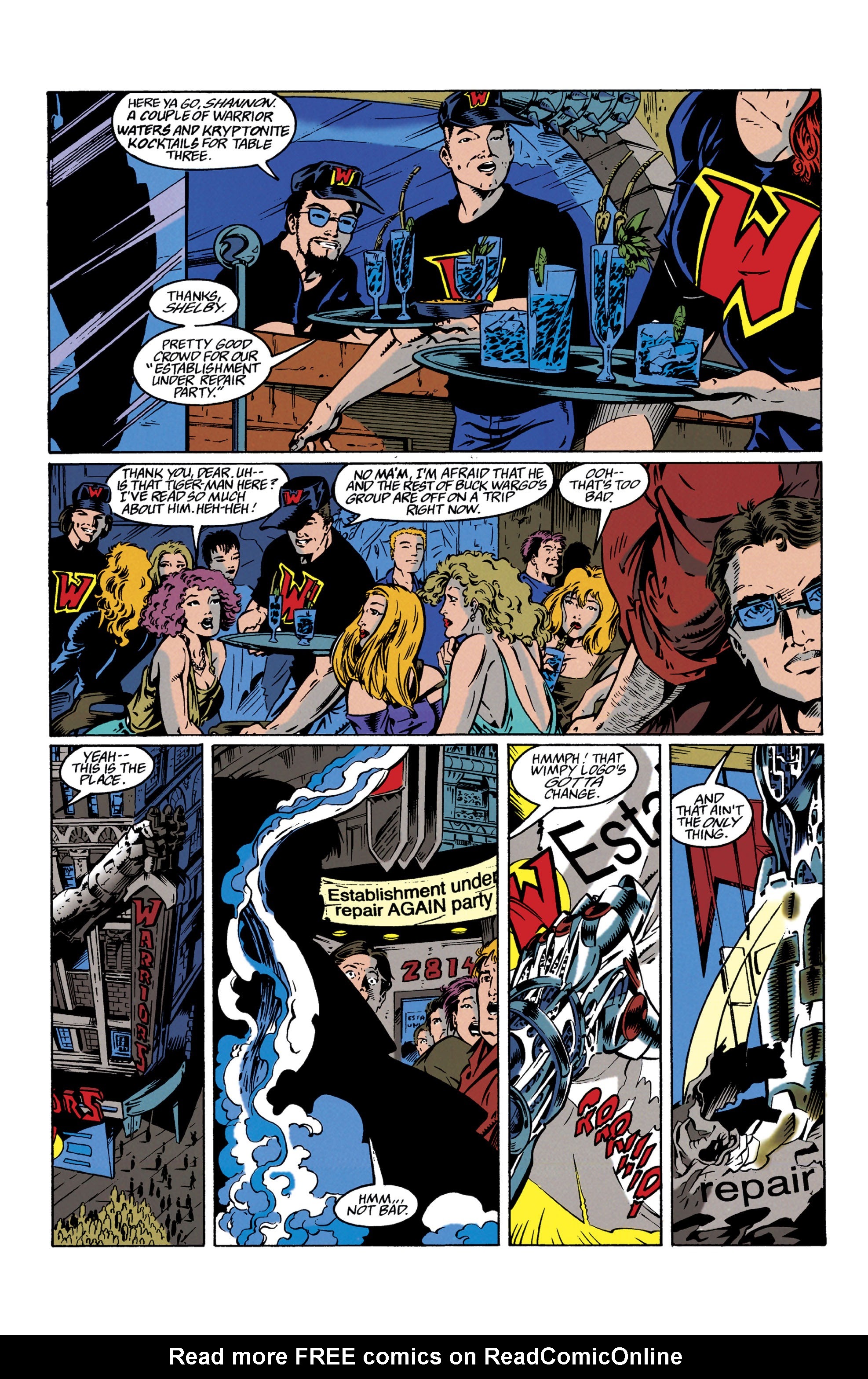 Read online Guy Gardner: Warrior comic -  Issue #36 - 2