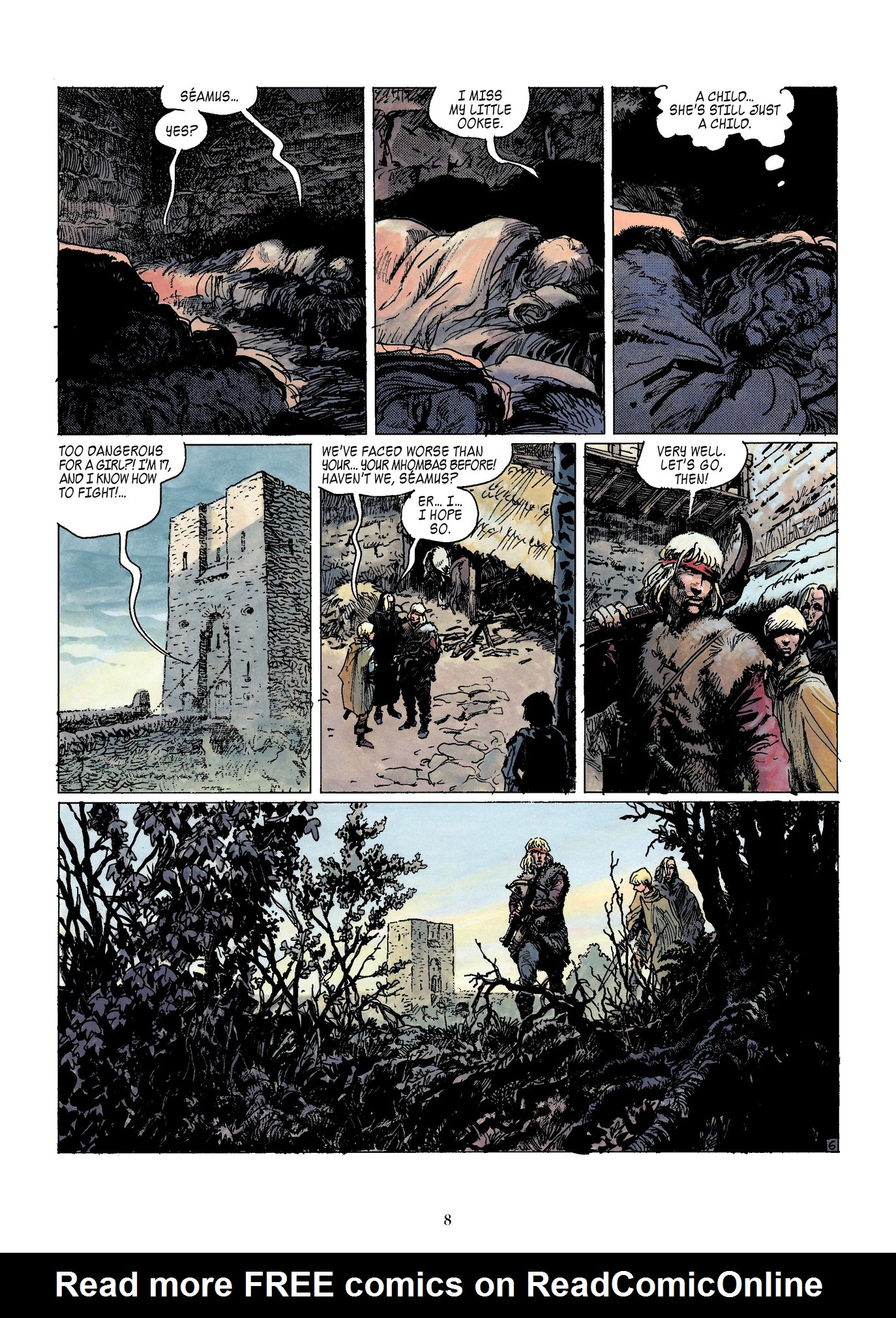 Read online Lament of the Lost Moors comic -  Issue #3 - 8