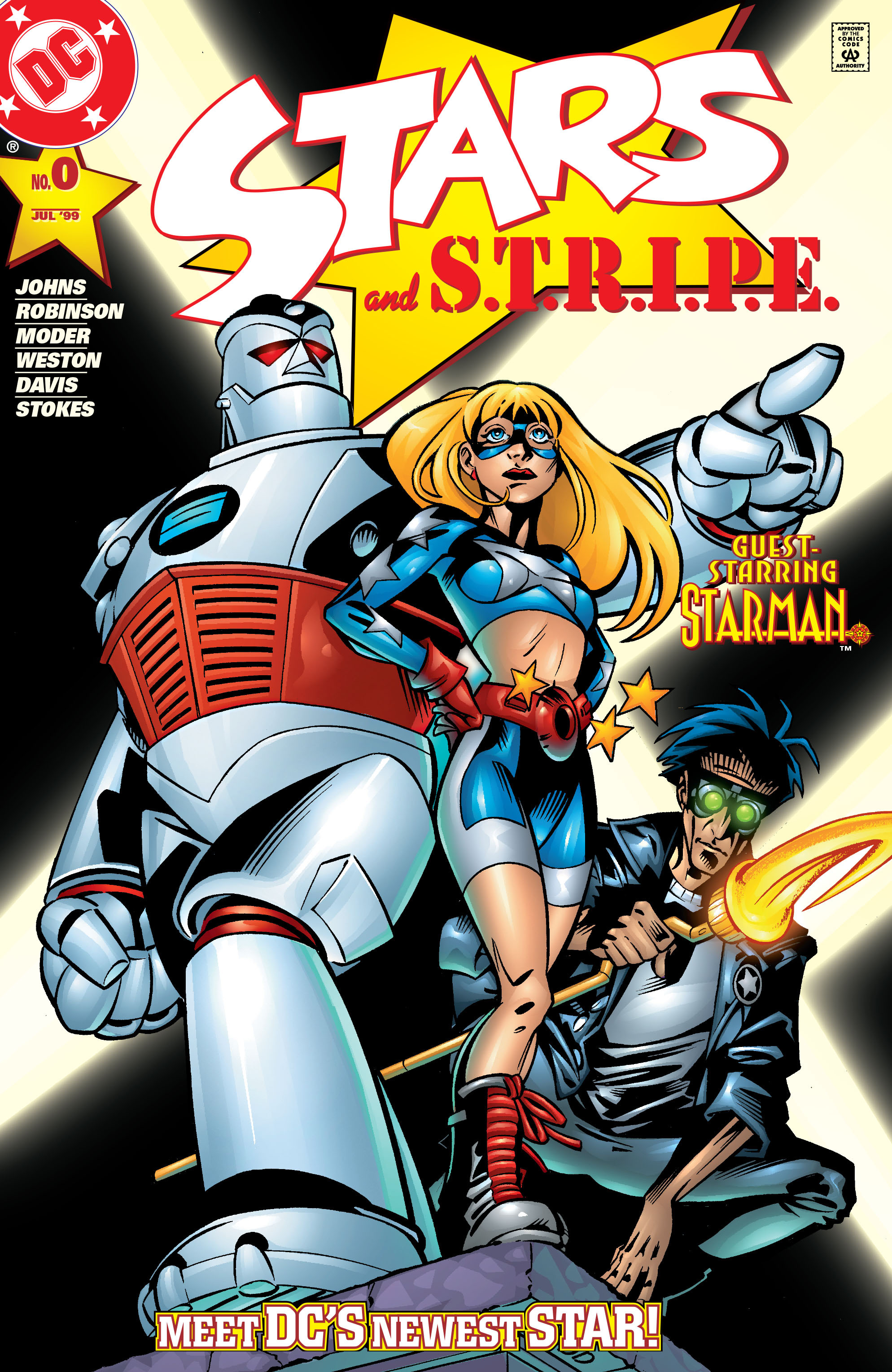 Read online Stars and S.T.R.I.P.E. comic -  Issue #0 - 1