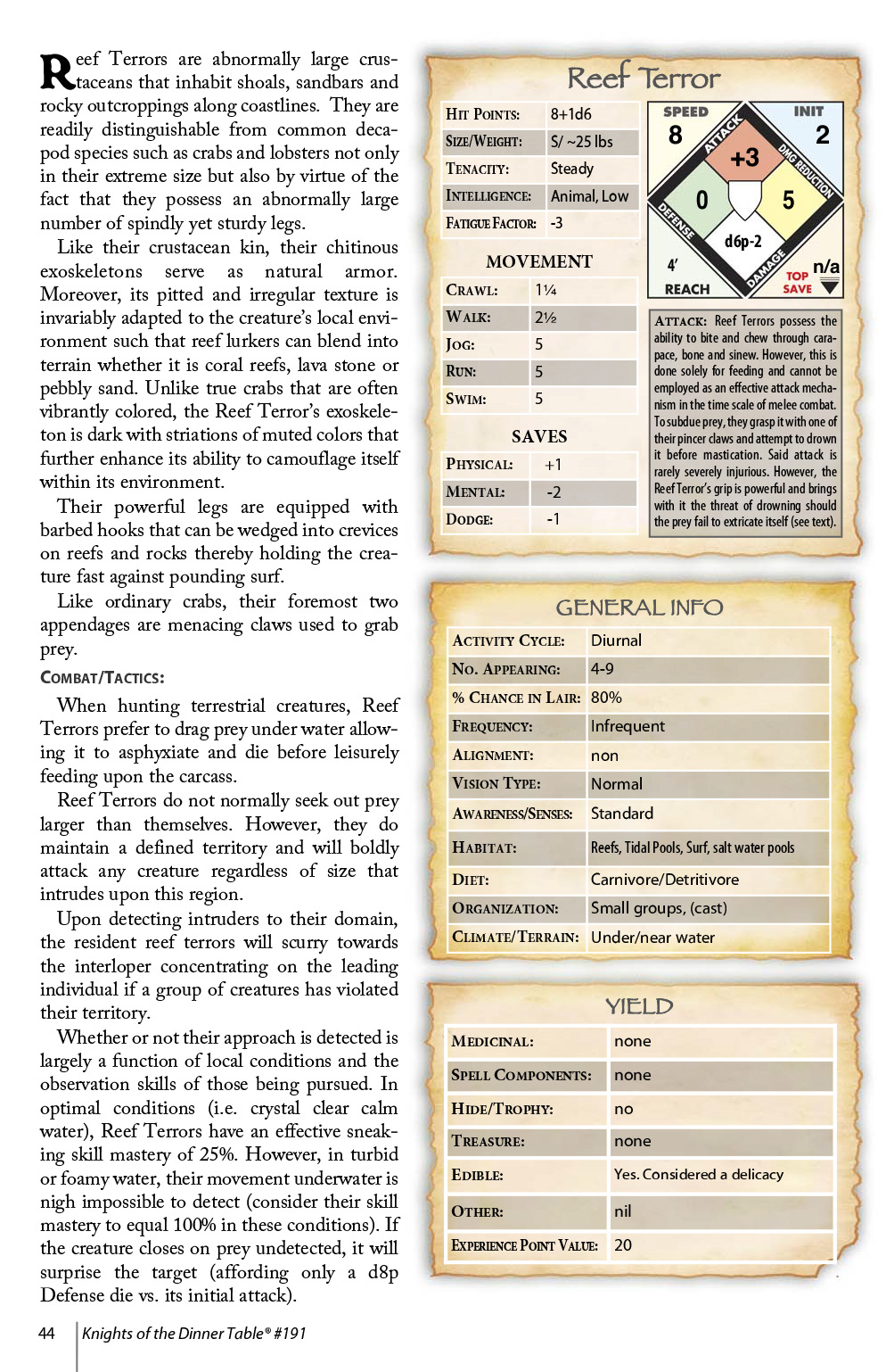 Read online Knights of the Dinner Table comic -  Issue #191 - 46