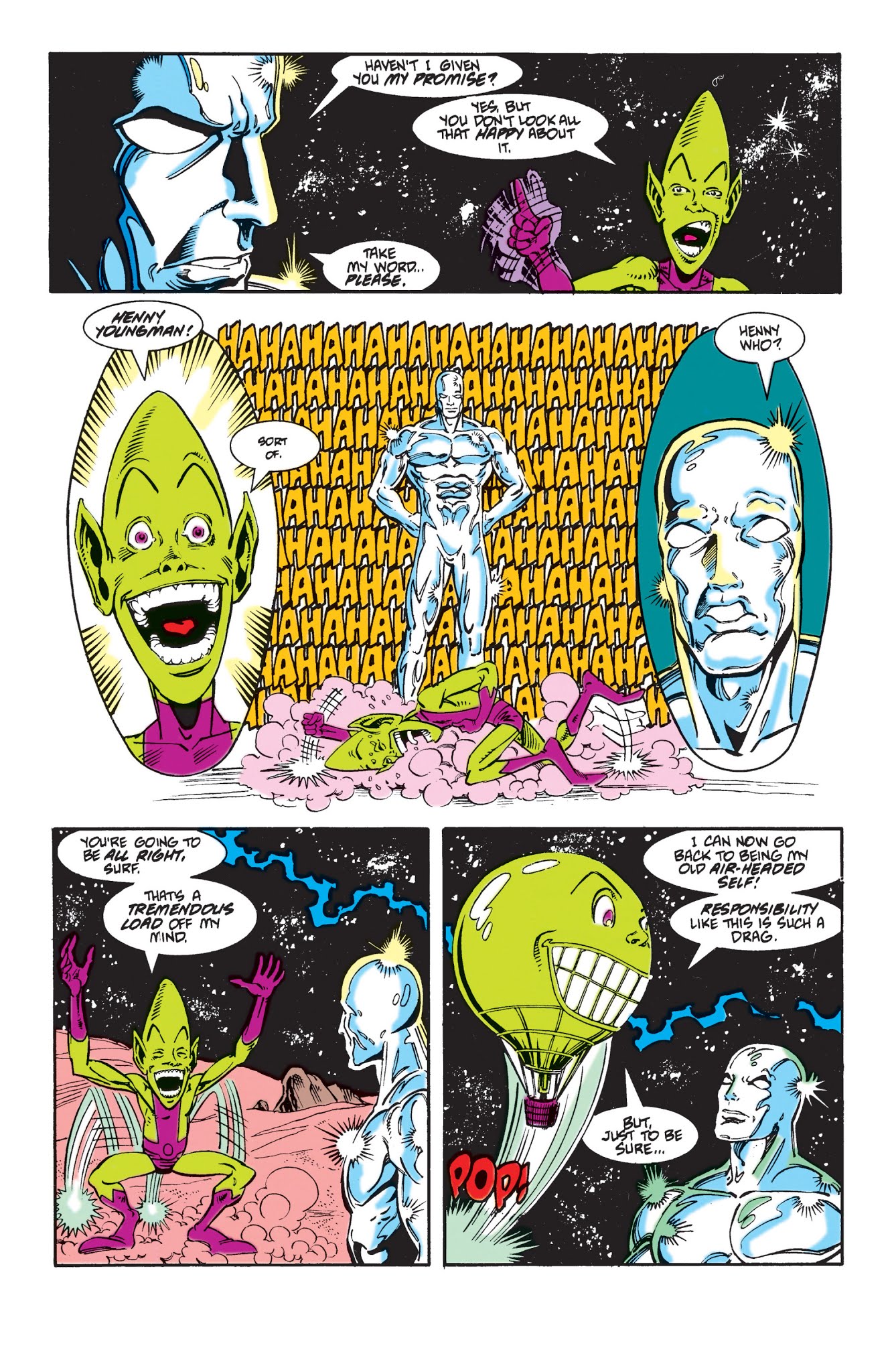 Read online Silver Surfer (1987) comic -  Issue # _TPB Silver Surfer - Rebirth of Thanos (Part 1) - 70