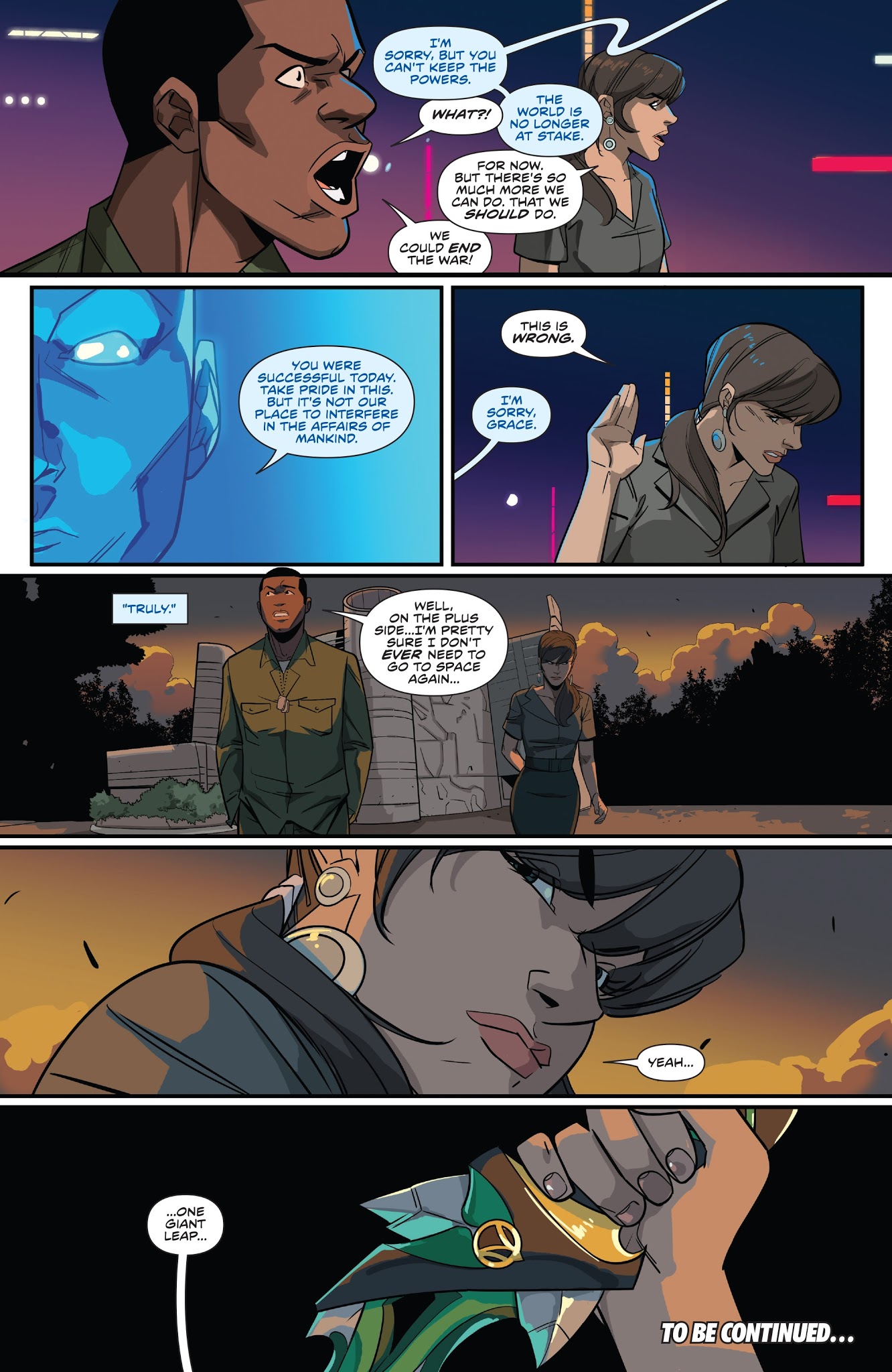 Read online Mighty Morphin Power Rangers comic -  Issue #20 - 22
