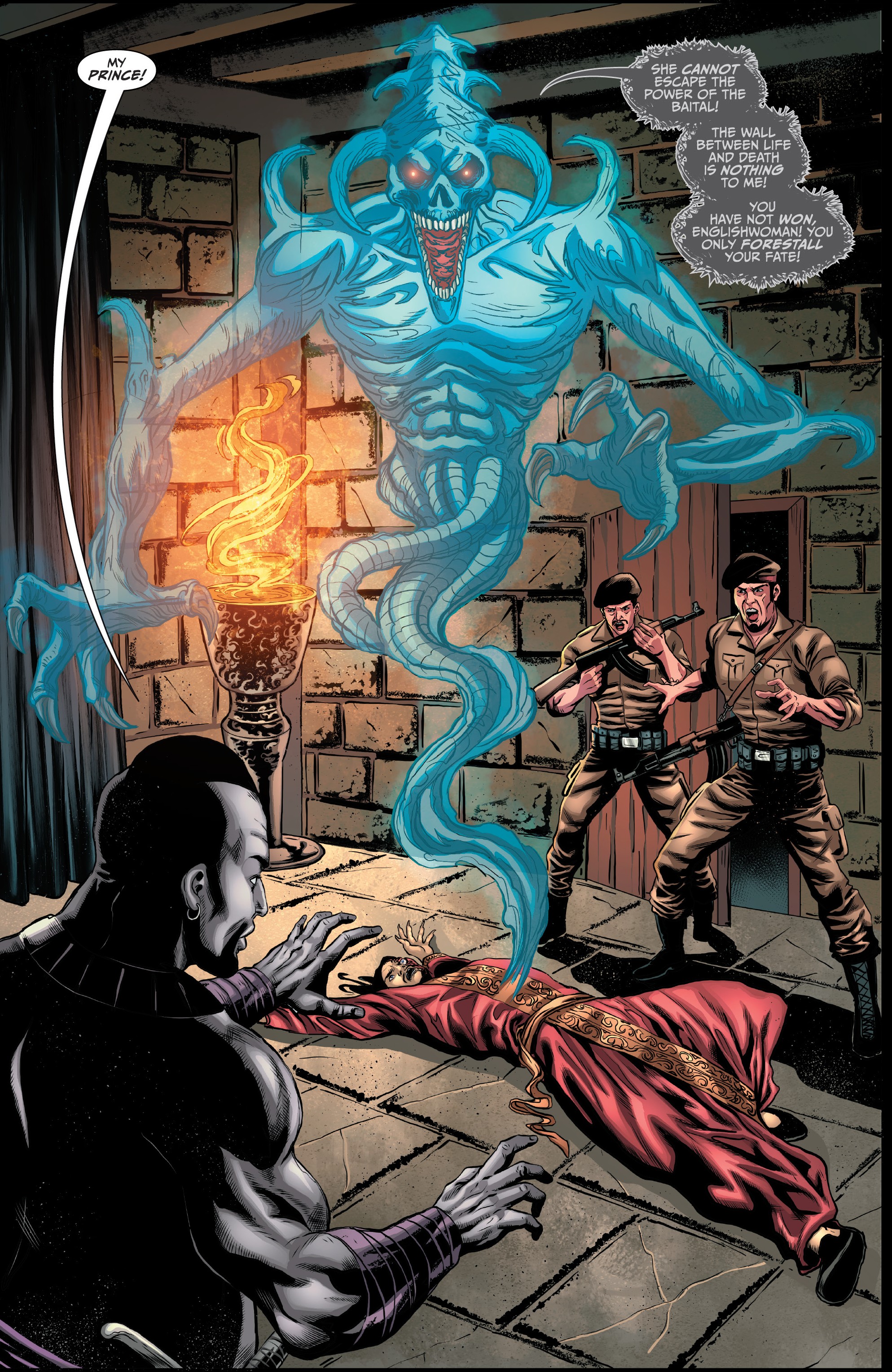 Read online Van Helsing: Sword of Heaven comic -  Issue #6 - 4