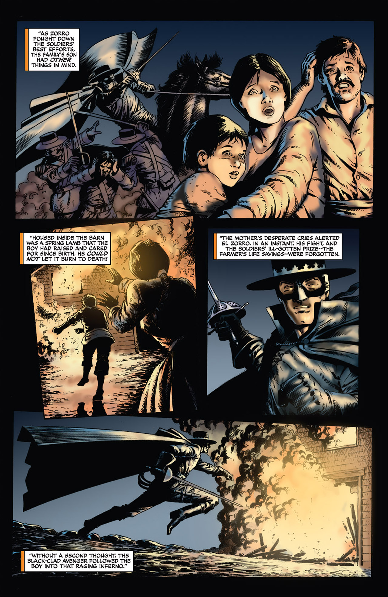 Read online Zorro Rides Again comic -  Issue #4 - 11