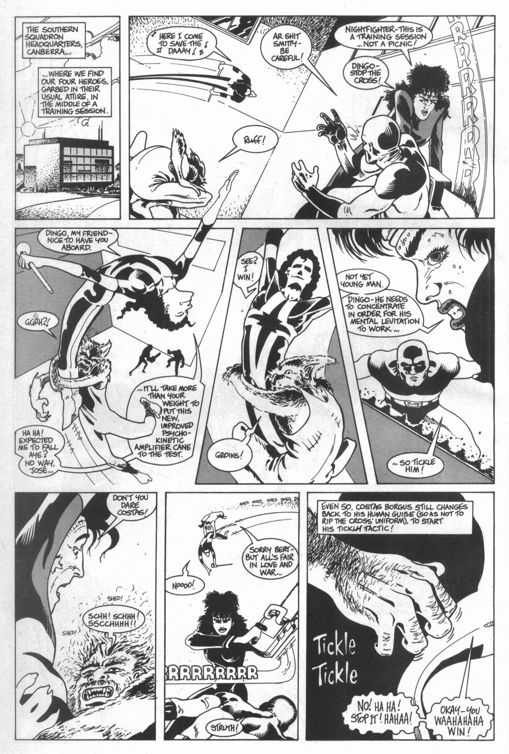 Read online Southern Squadron comic -  Issue #2 - 6