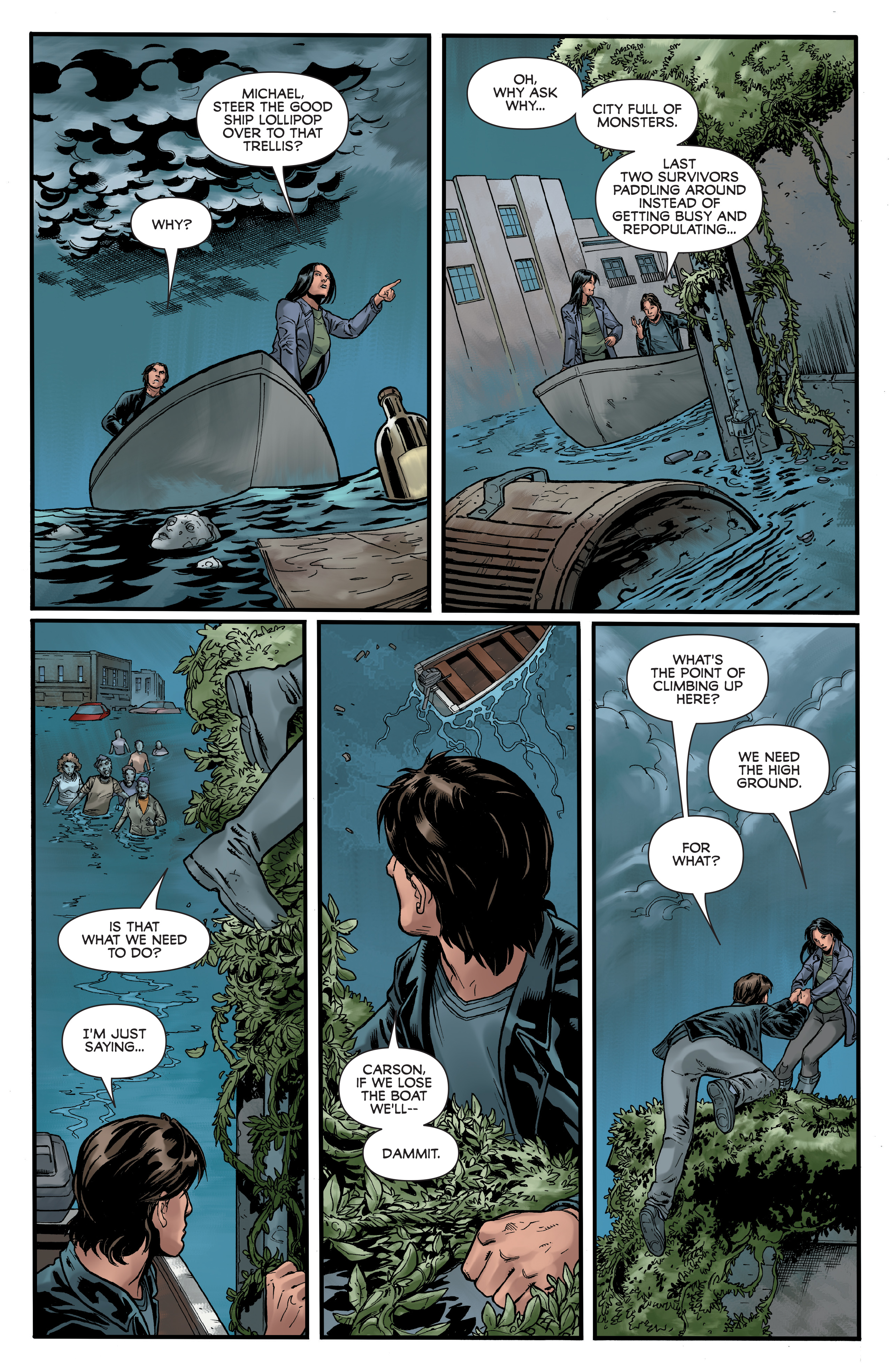 Read online Dean Koontz's Frankenstein: Storm Surge comic -  Issue #3 - 18